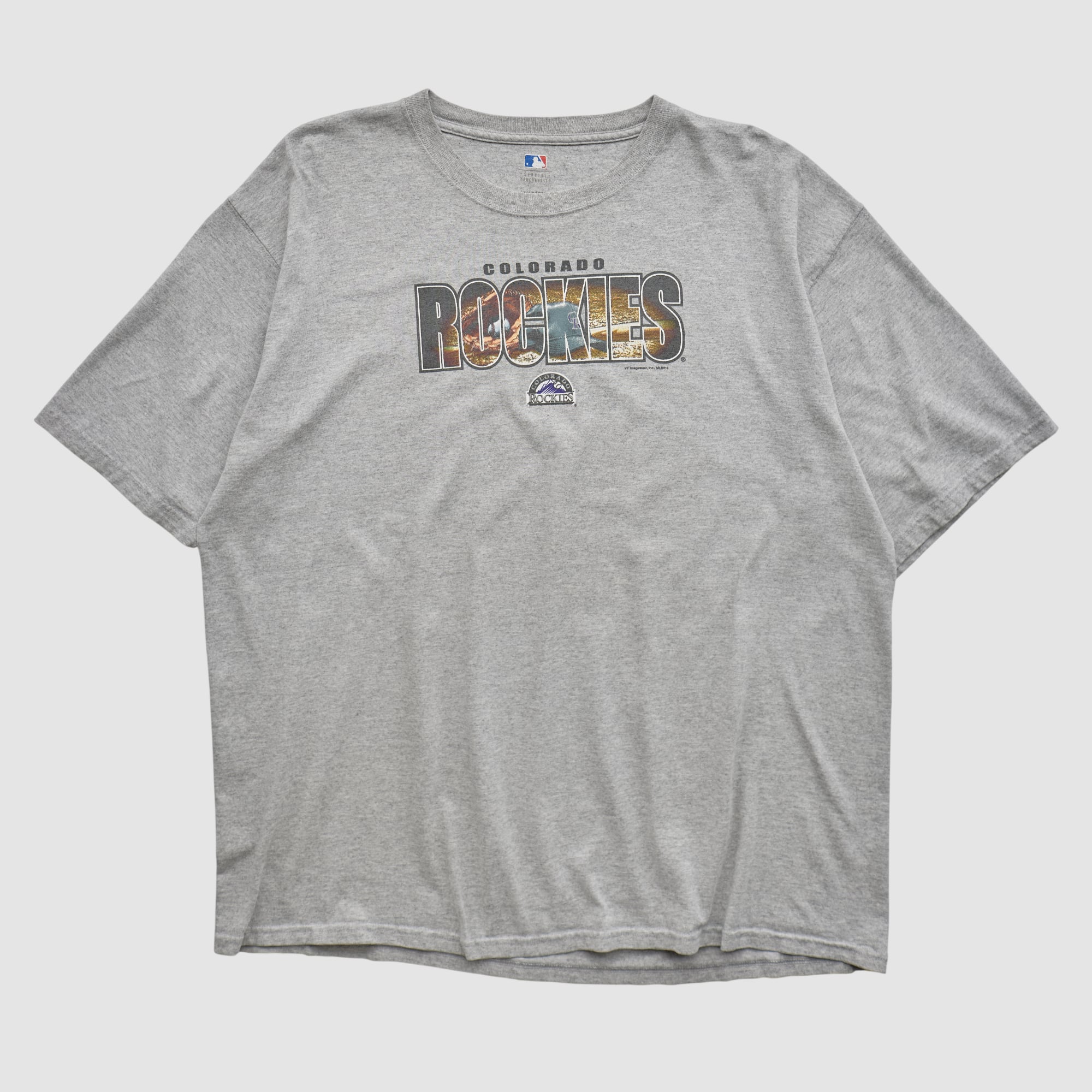 Colorado Rockies Genuine Merchandise 2010s T-shirt - Heather Gray - 2XL