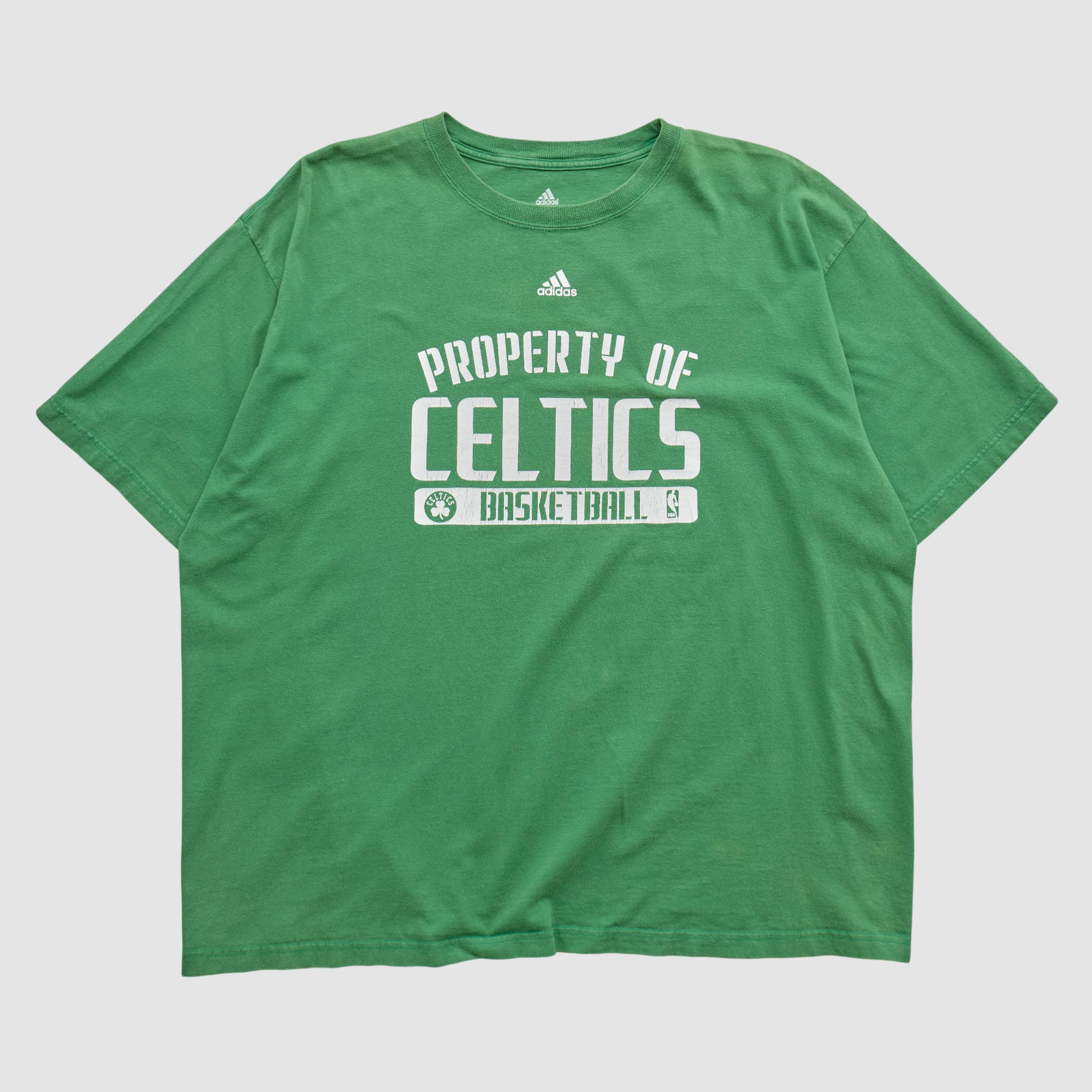 Boston Celtics Adidas 2010s T-shirt - Green - XL