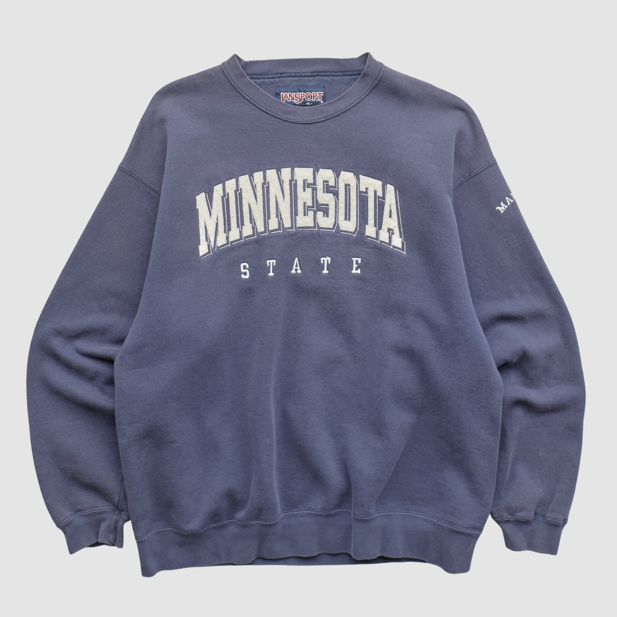 Minnesota State Mavericks Jansport 2000s Pullover Sweatshirt - Navy - M