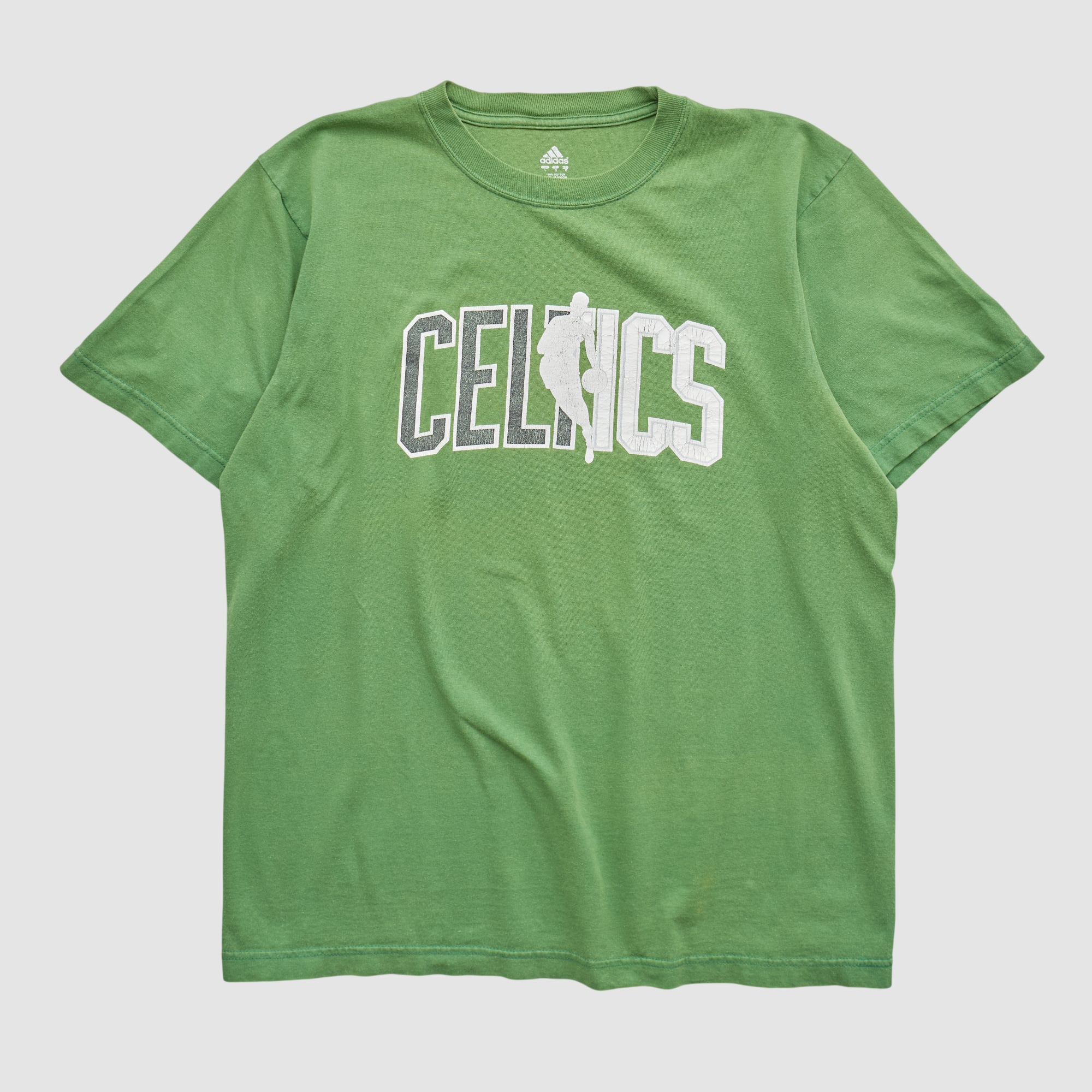 Boston Celtics Adidas 2000s T-shirt - Green - M