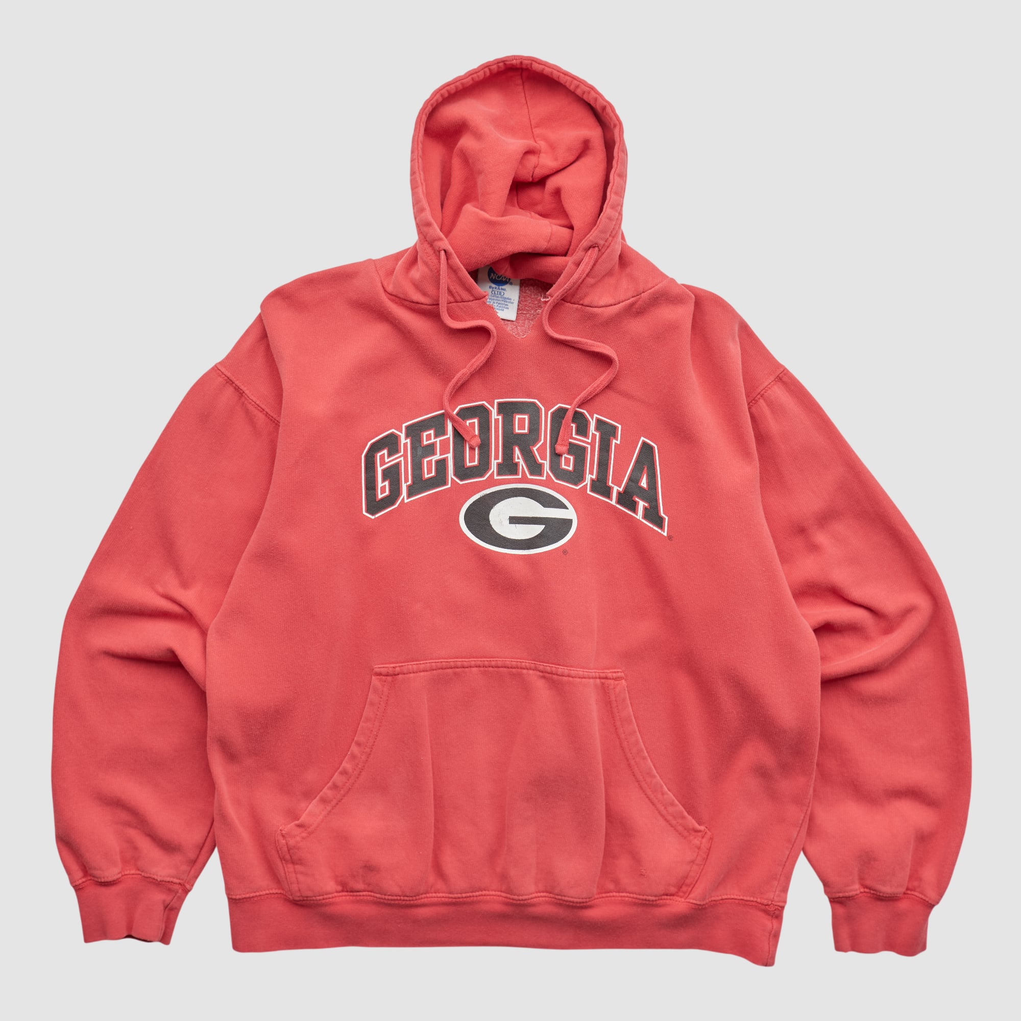 Georgia Bulldogs NCAA 2010s Hooded Pullover Sweatshirt - Red - S