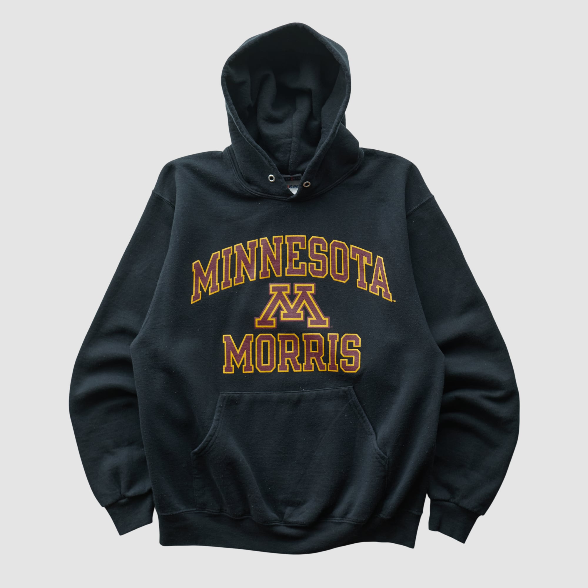 Minnesota Golden Gophers Jerzees 2000s Hooded Pullover Sweatshirt - Black - XS