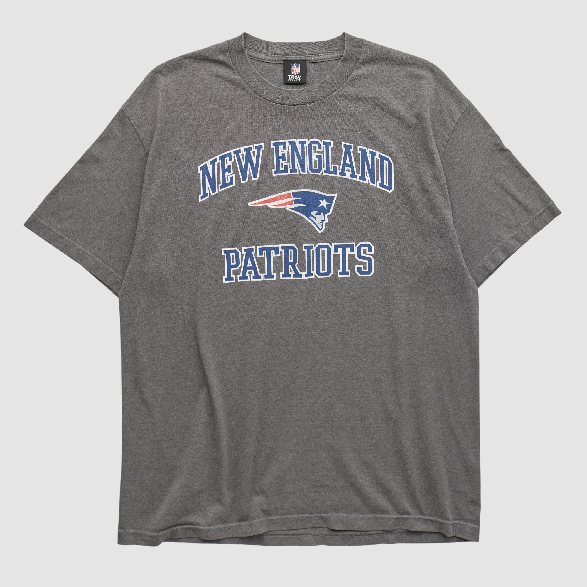 New England Patriots NFL 2010s T-shirt - Dark Heather Gray - L