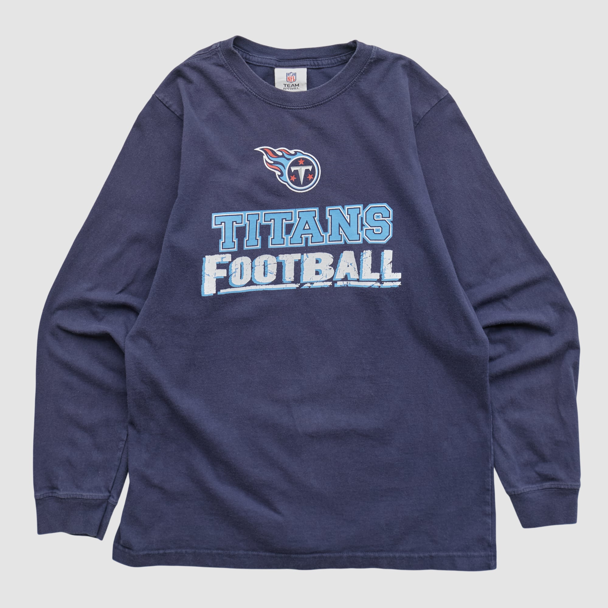 Tennessee Titans NFL 2010s Long Sleeve T-shirt - Navy - S
