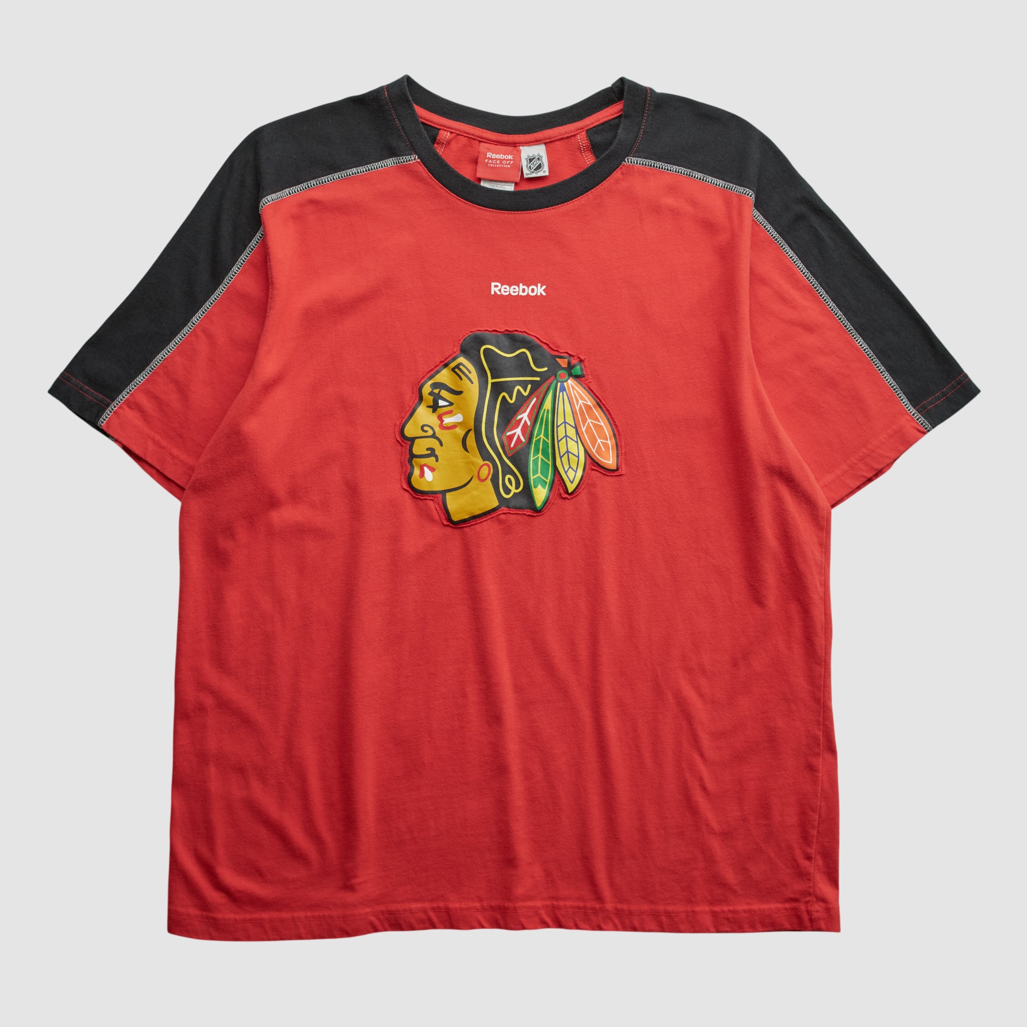 Chicago Blackhawks Reebok 2010s T-shirt - Red - L