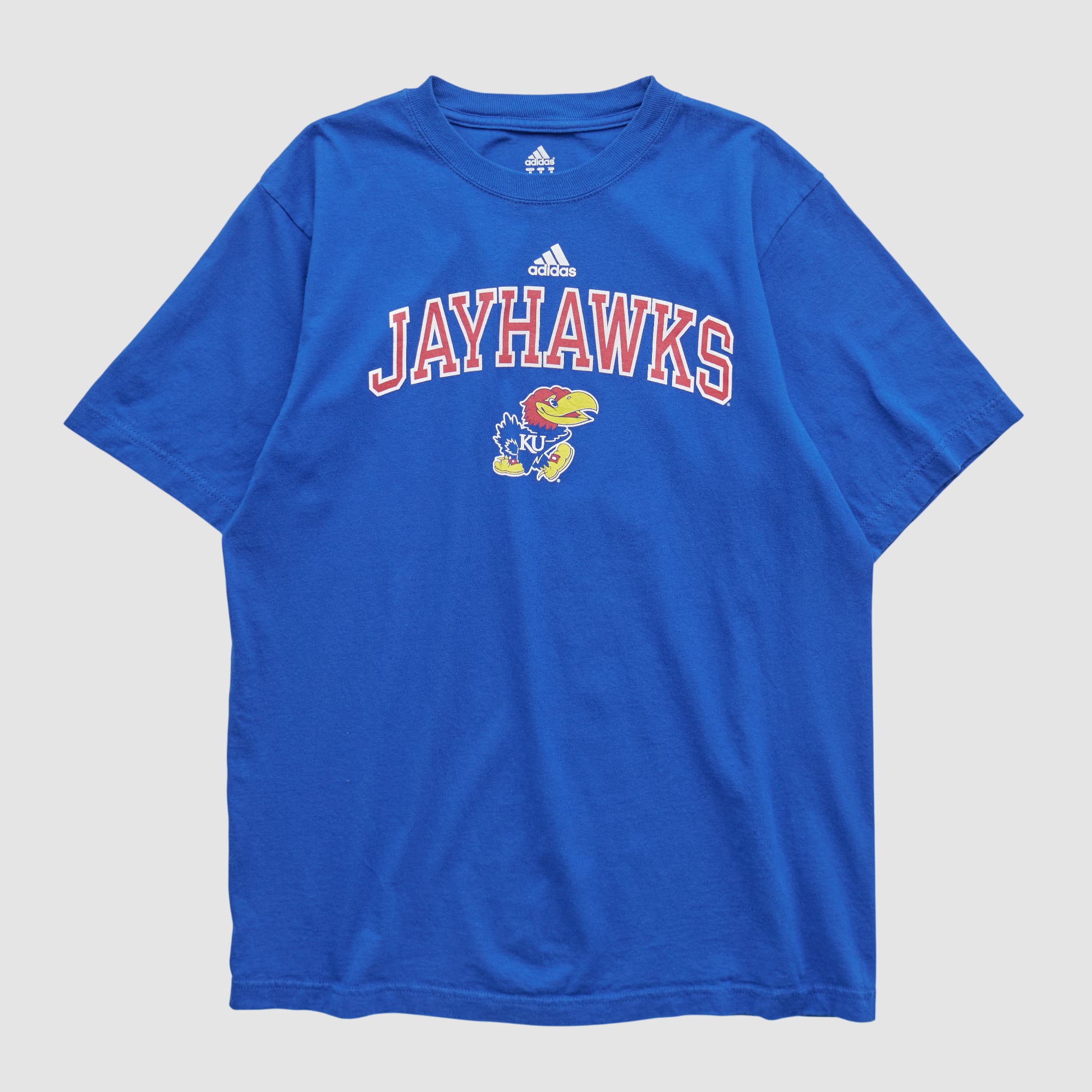 Kansas Jayhawks Adidas 2010s T-shirt - Blue - S