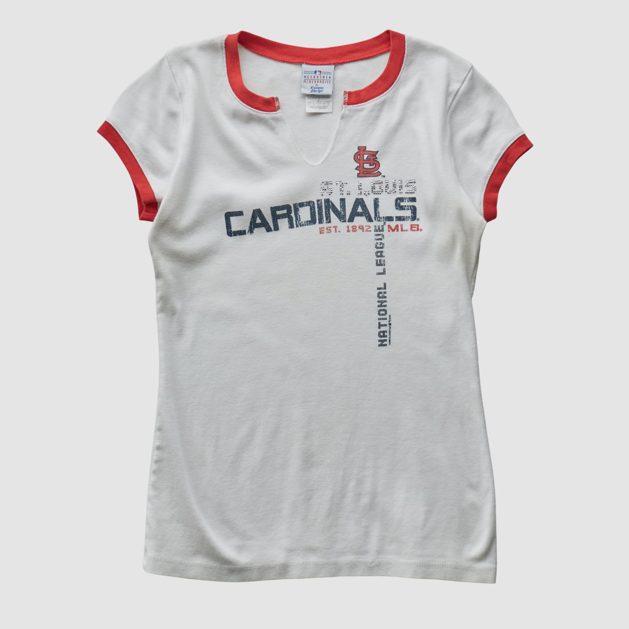 St. Louis Cardinals Genuine Merchandise 2000s T-shirt - White - S