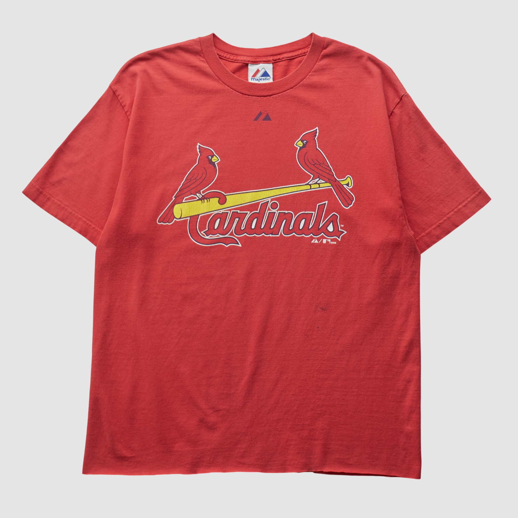 St. Louis Cardinals Majestic 2000s T-shirt - Red - M