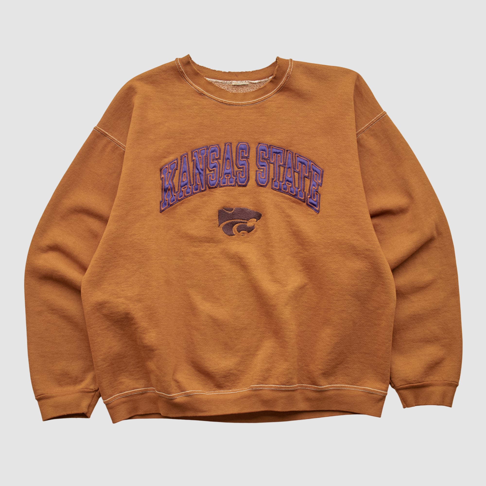 Kansas State Wildcats 2000s Pullover Sweatshirt - Clay - M