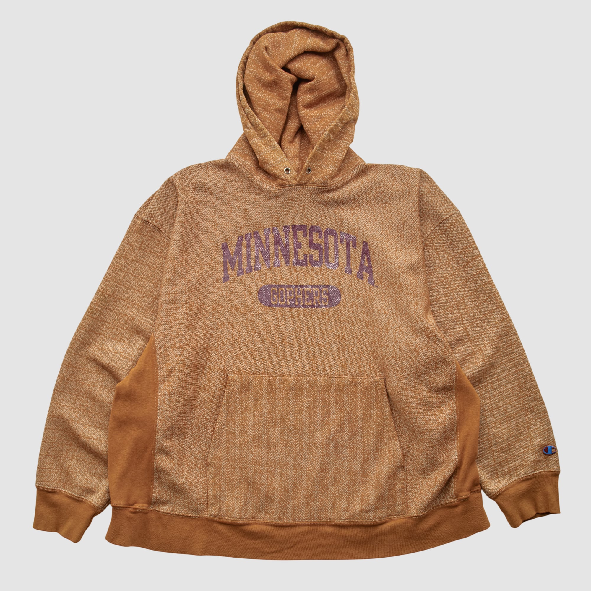 Minnesota Golden Gophers Champion 2000s Hooded Pullover Sweatshirt - Clay - L