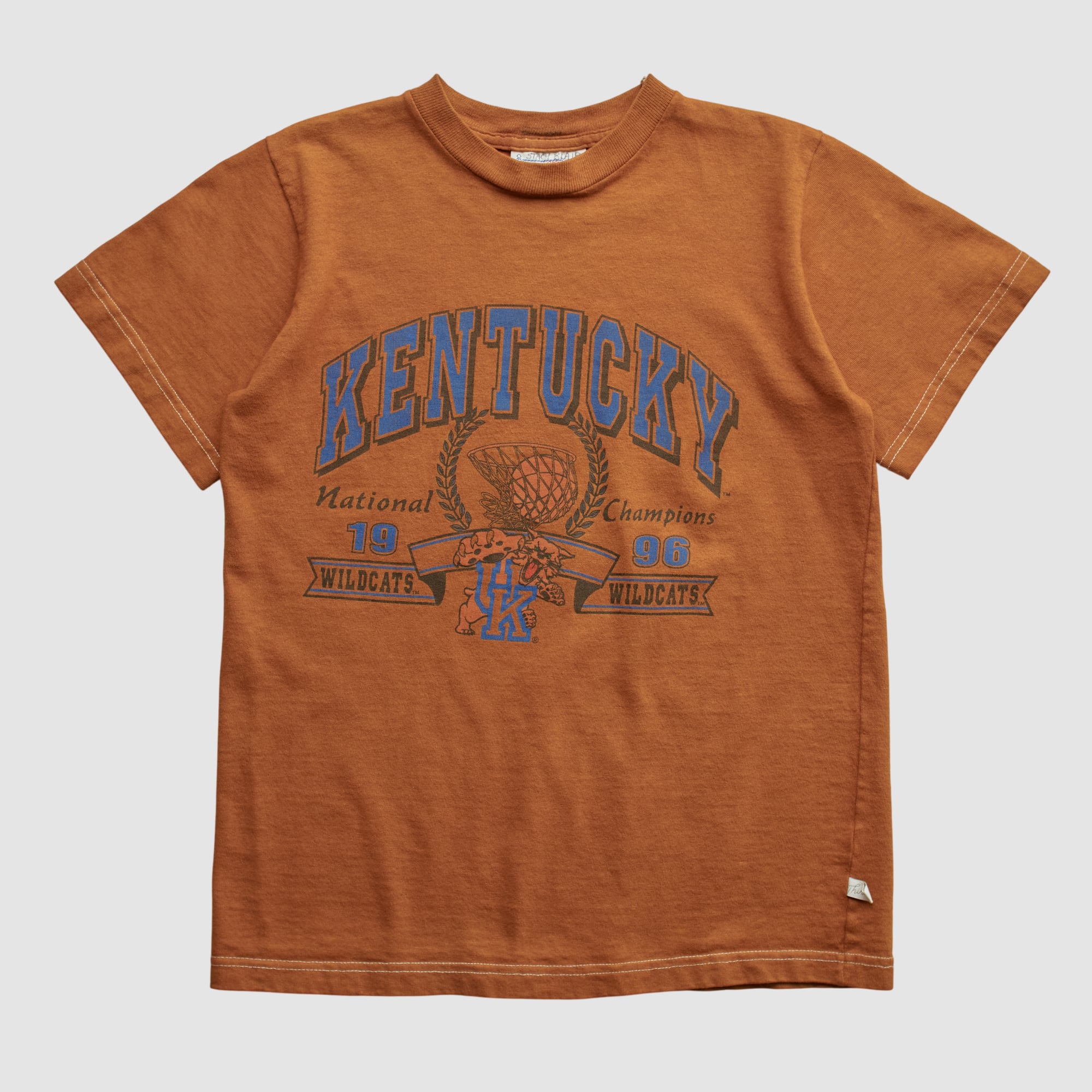 Kentucky Wildcats Third Street Sportswear 1996 T-shirt - Clay - XS