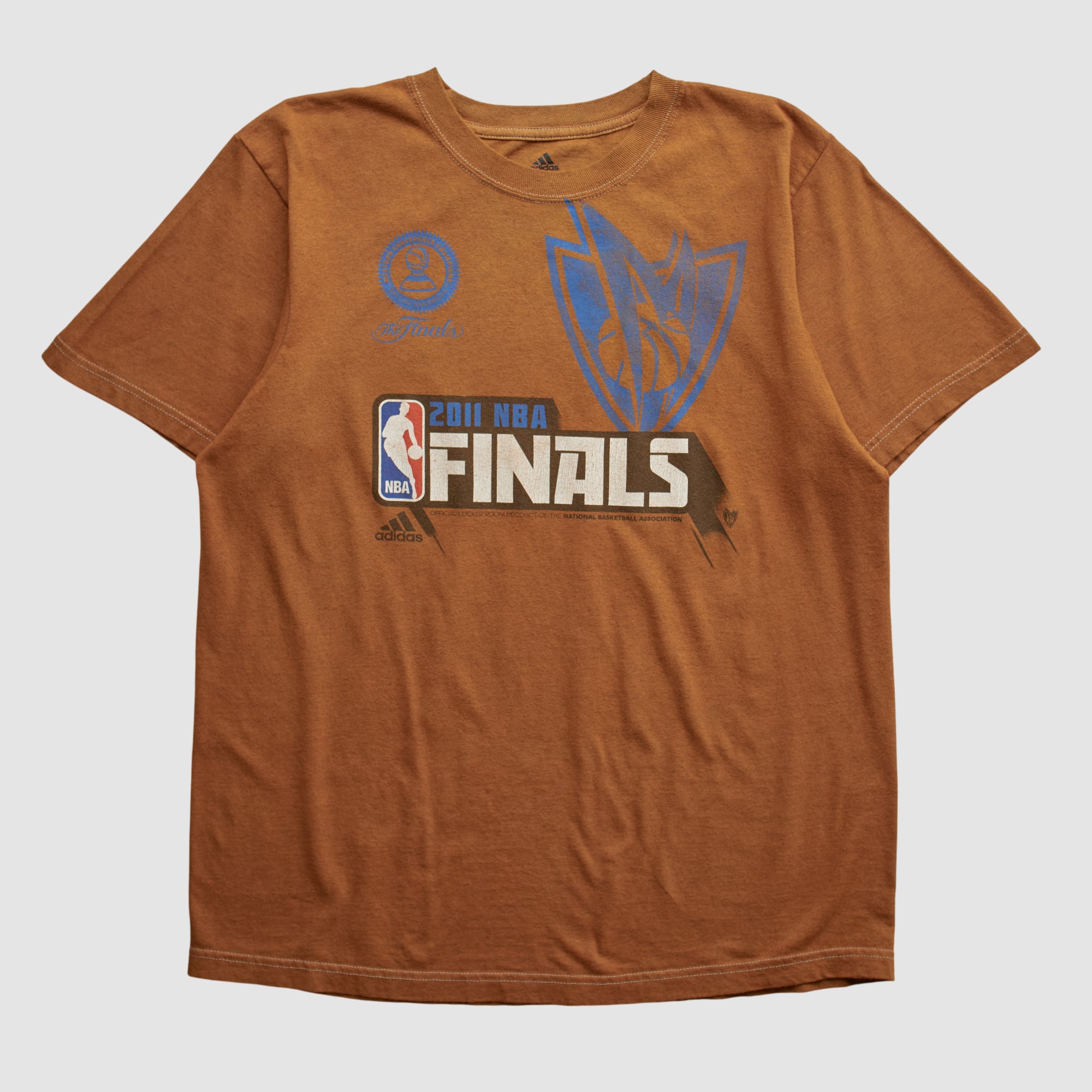 Dallas Mavericks Adidas 2011 T-shirt - Clay - M