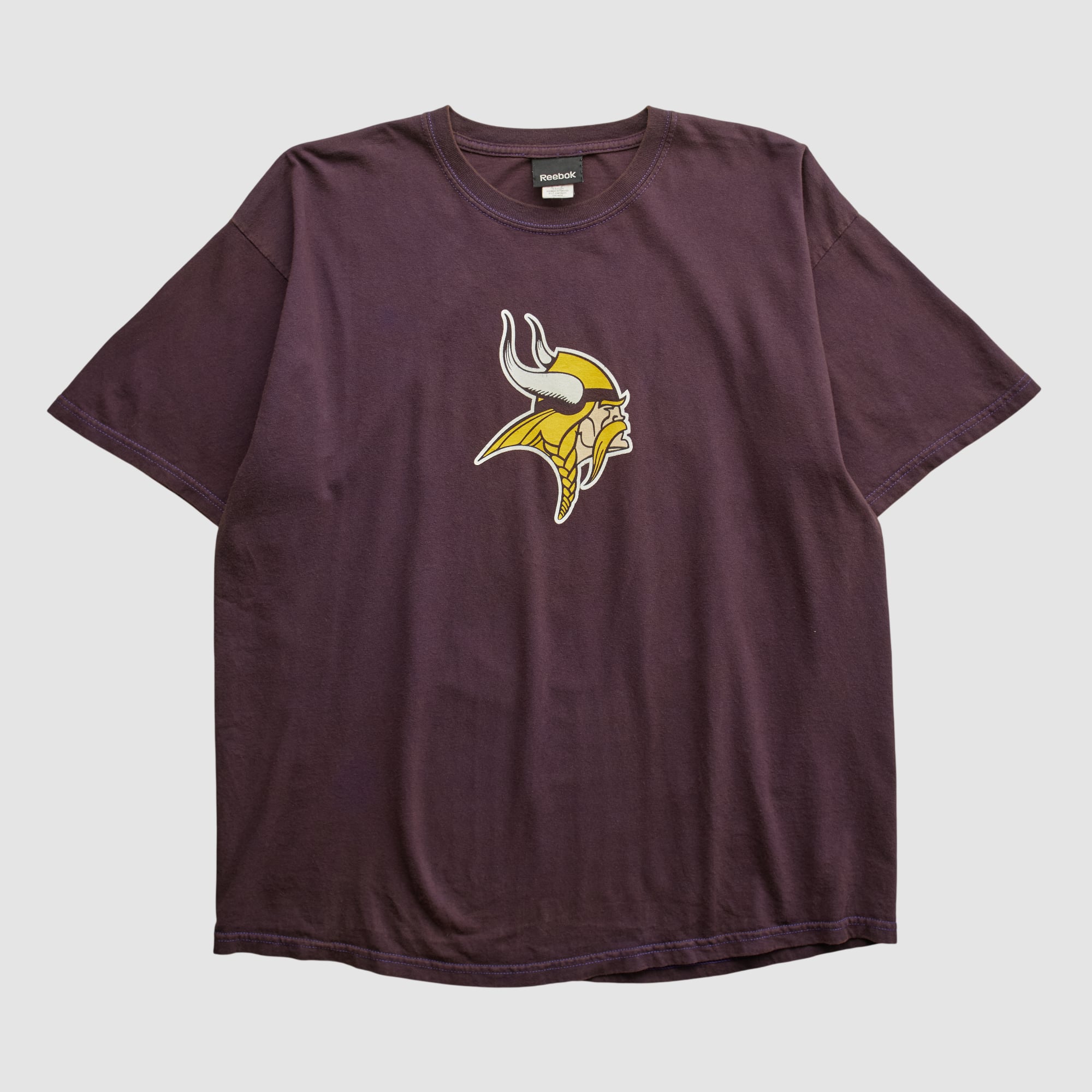 Minnesota Vikings Reebok 2010s T-shirt - Purple - M
