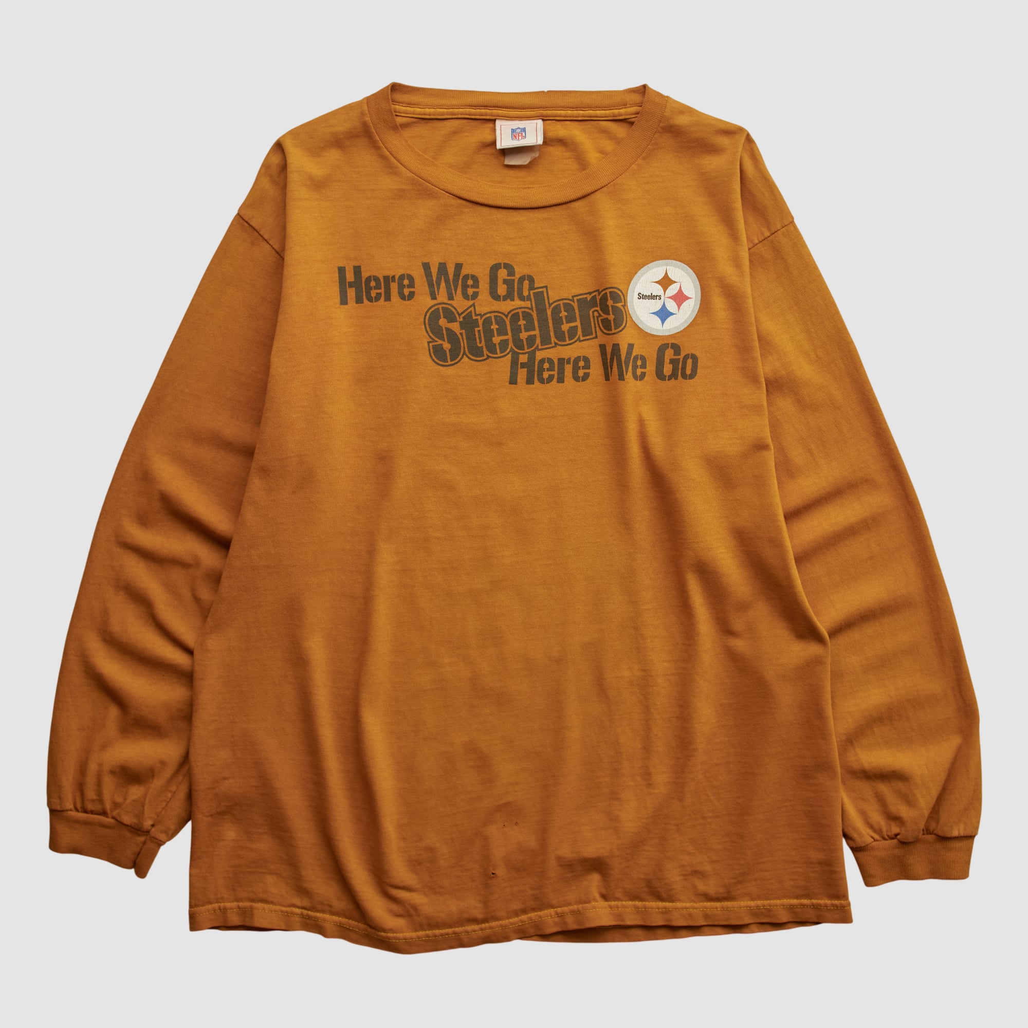 Pittsburgh Steelers NFL 2000s Long Sleeve T-shirt - Clay - M