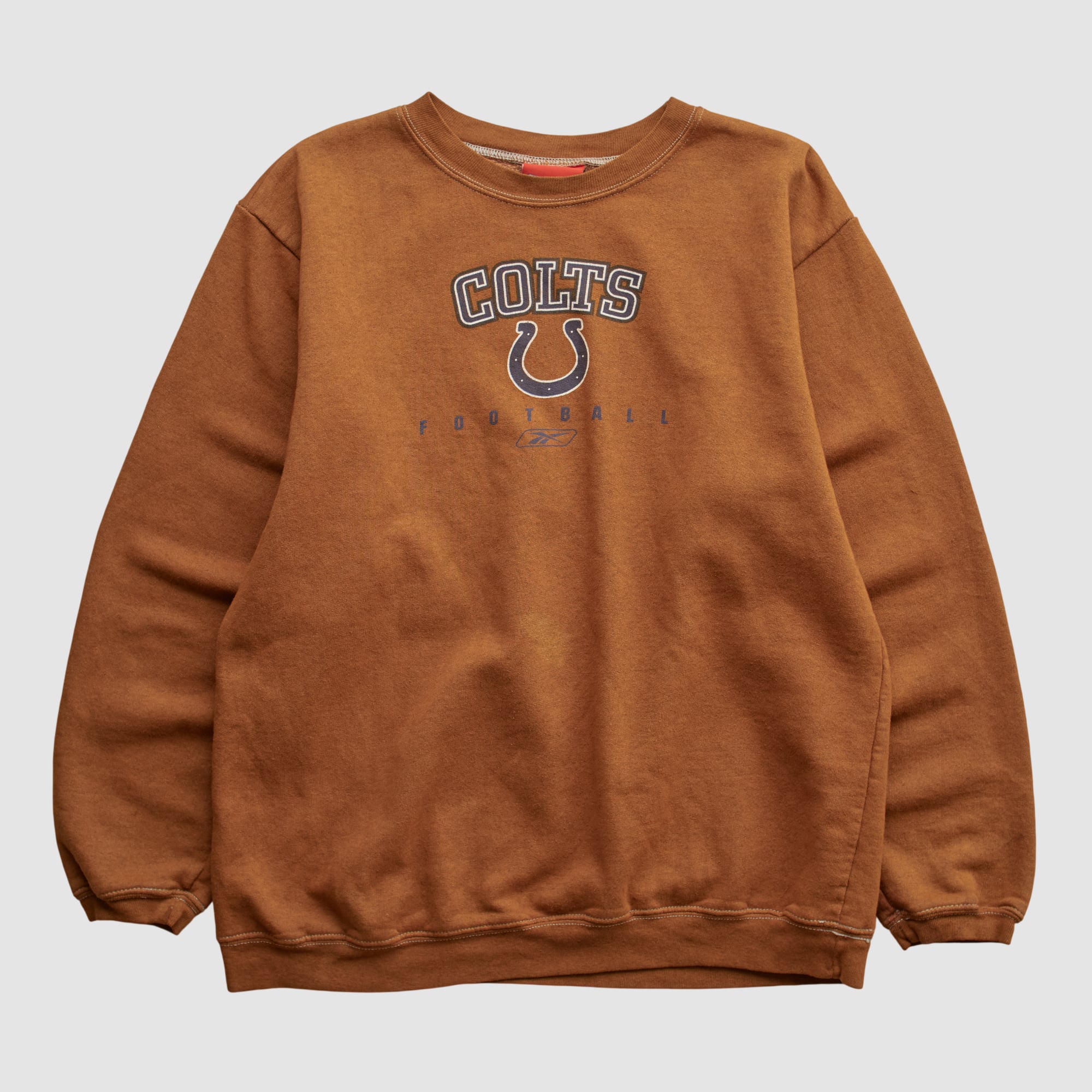 Indianapolis Colts Reebok 2000s Pullover Sweatshirt - Clay - XS