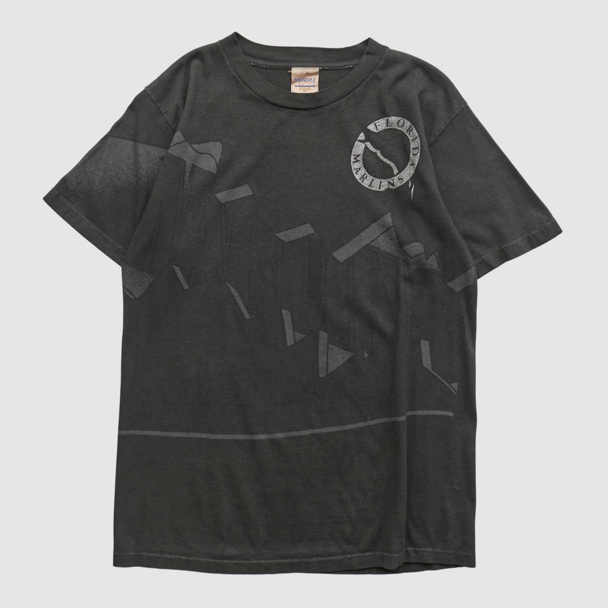 Miami Marlins Mendez Sportswear 90s T-shirt - Black - S