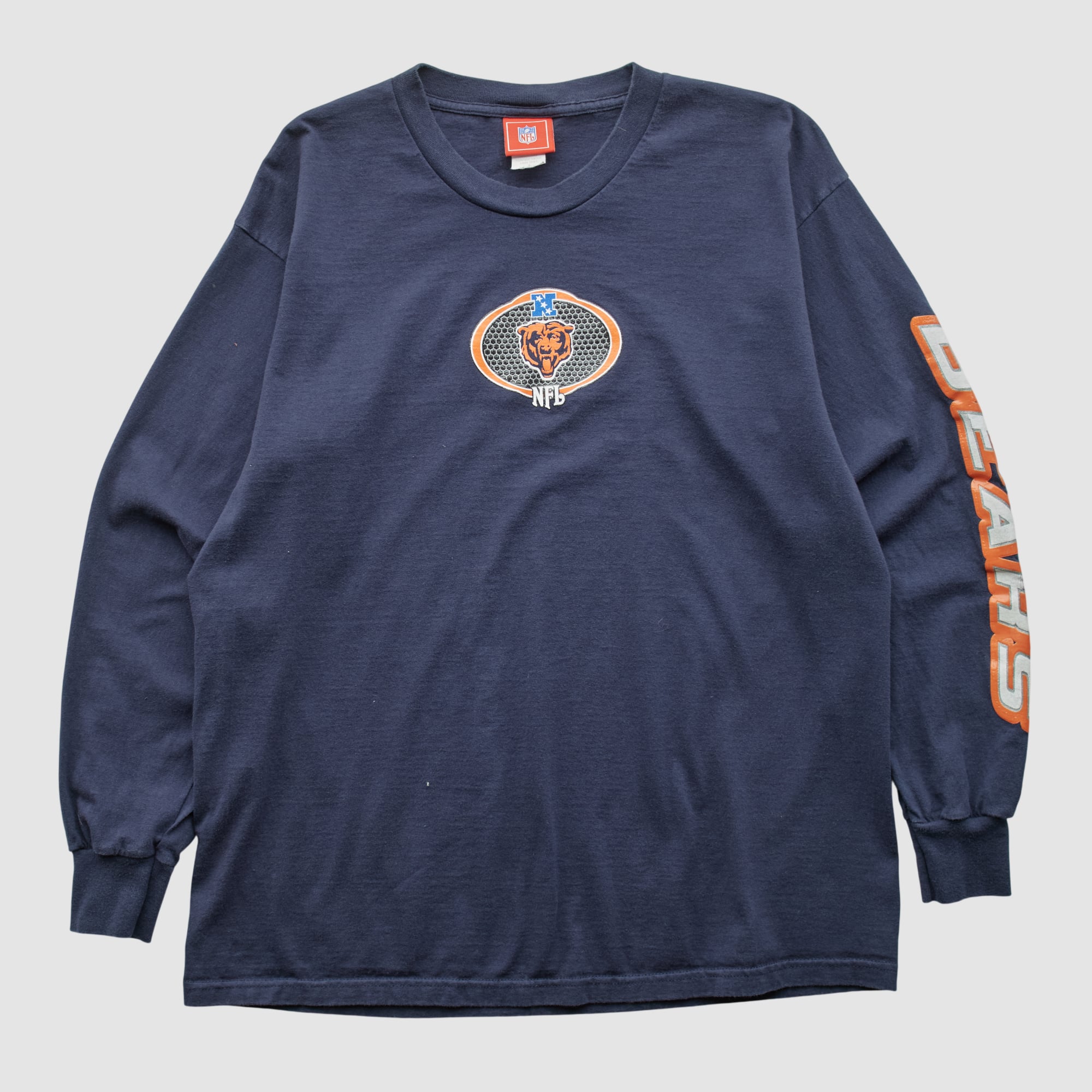 Chicago Bears NFL 2000s Long Sleeve T-shirt - Navy - M