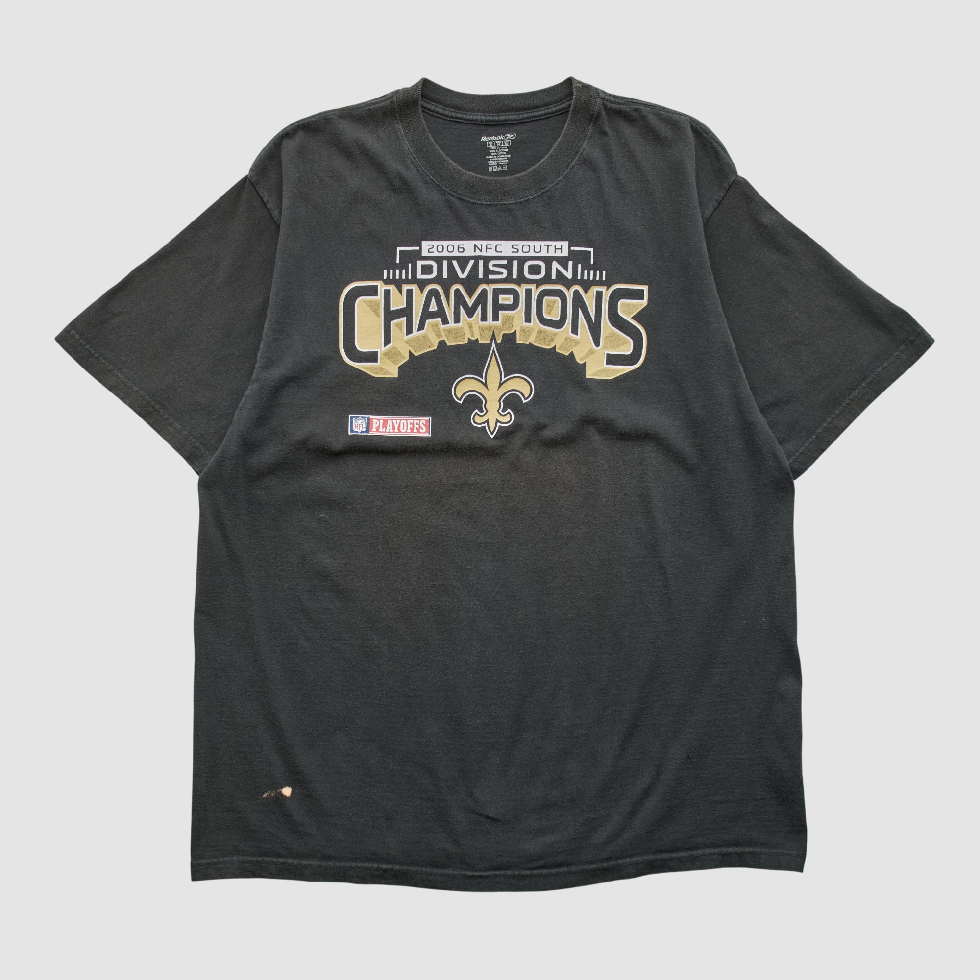 New Orleans Saints Reebok 2006 T-shirt - Black - M