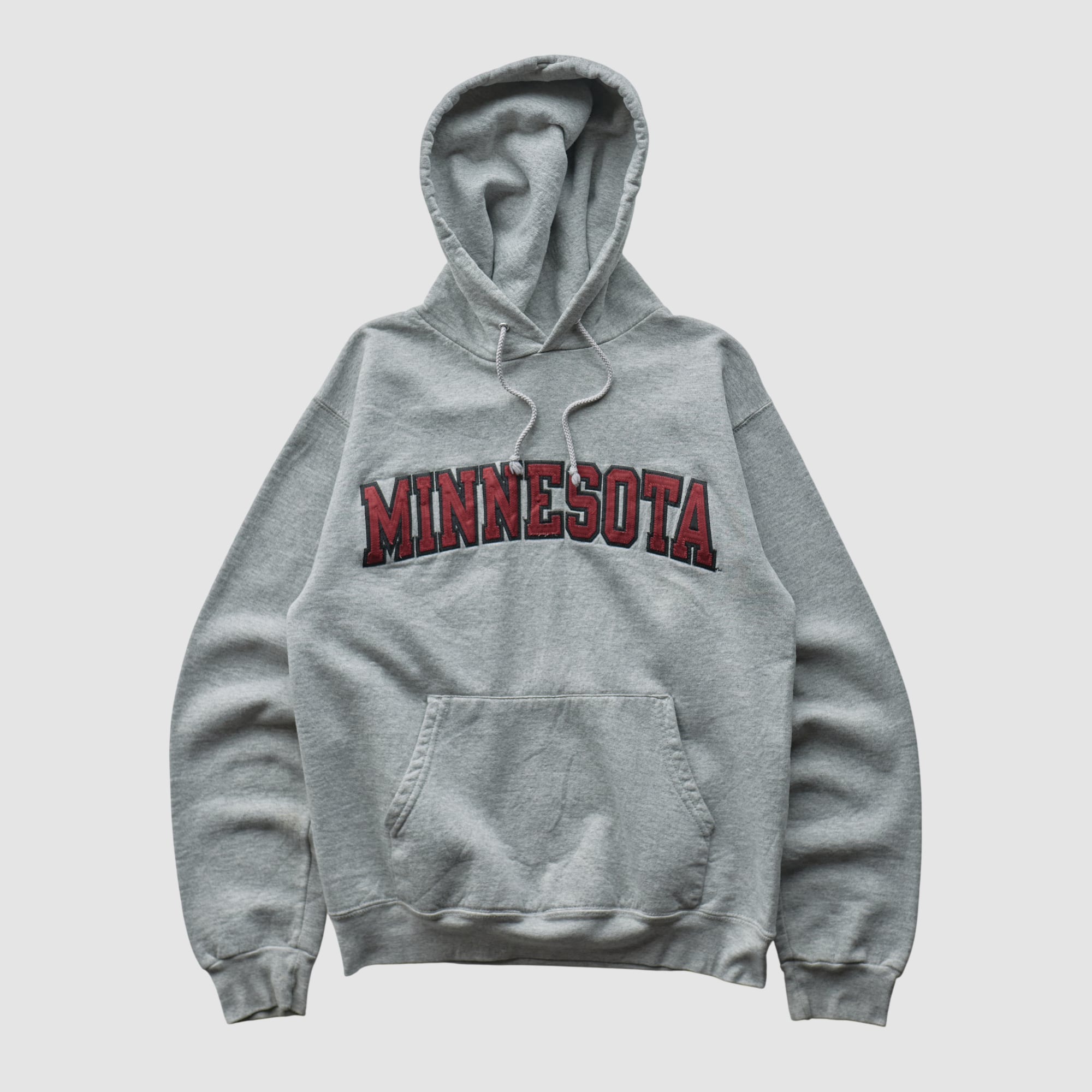 Minnesota Golden Gophers Champion 2000s Hooded Pullover Sweatshirt - Heather Gray - XXS