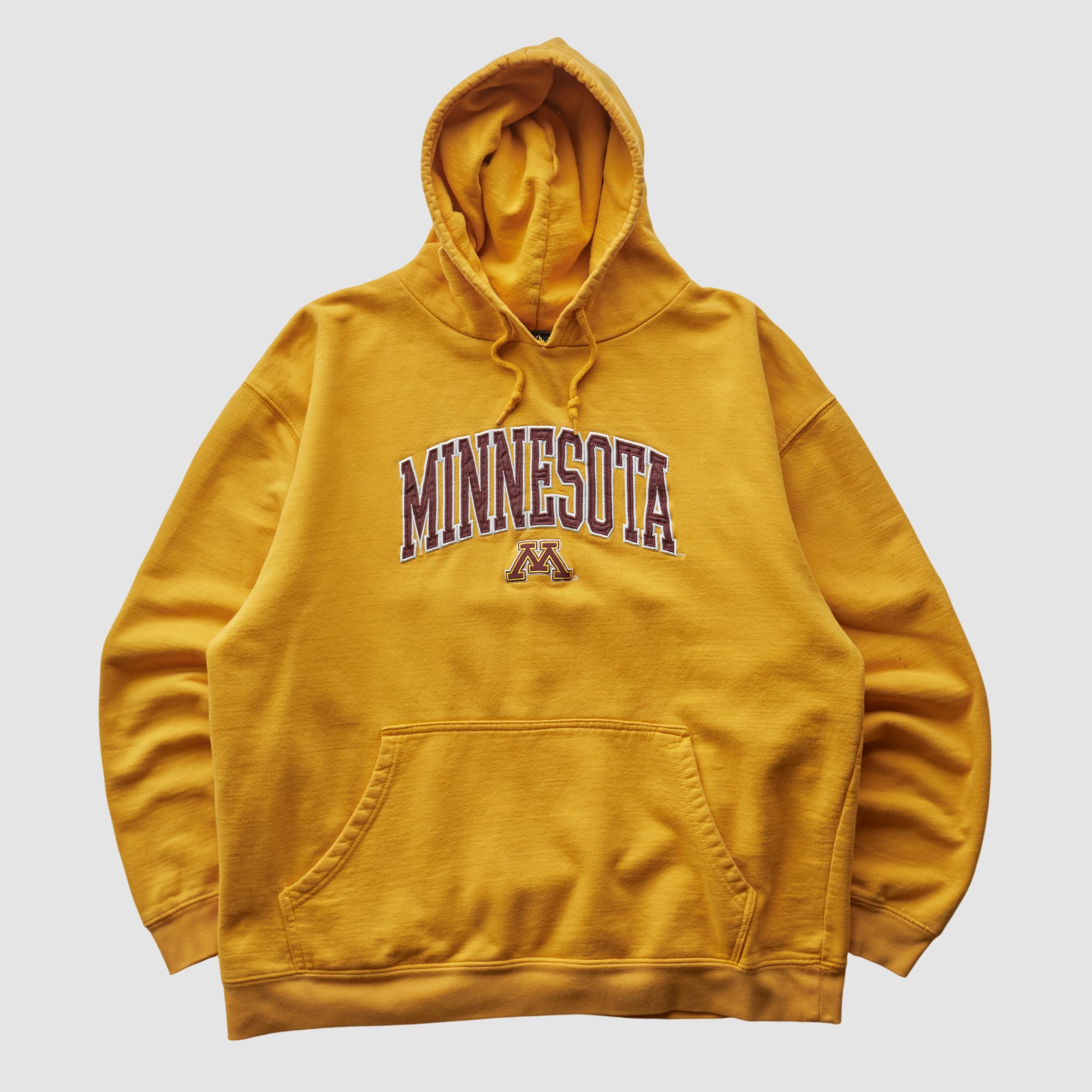 Minnesota Golden Gophers Pro Edge 2000s Hooded Pullover Sweatshirt - Yellow - M