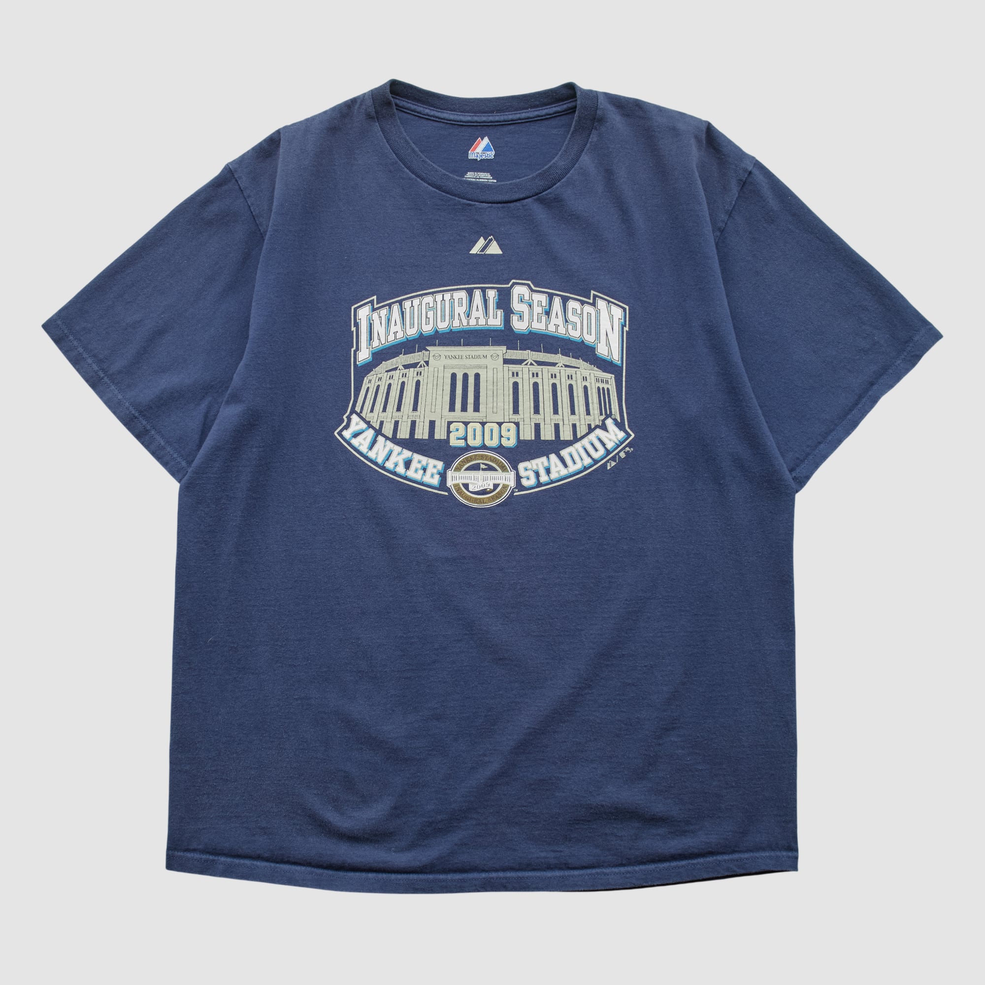 New York Yankees Majestic 2009 T-shirt - Navy - M