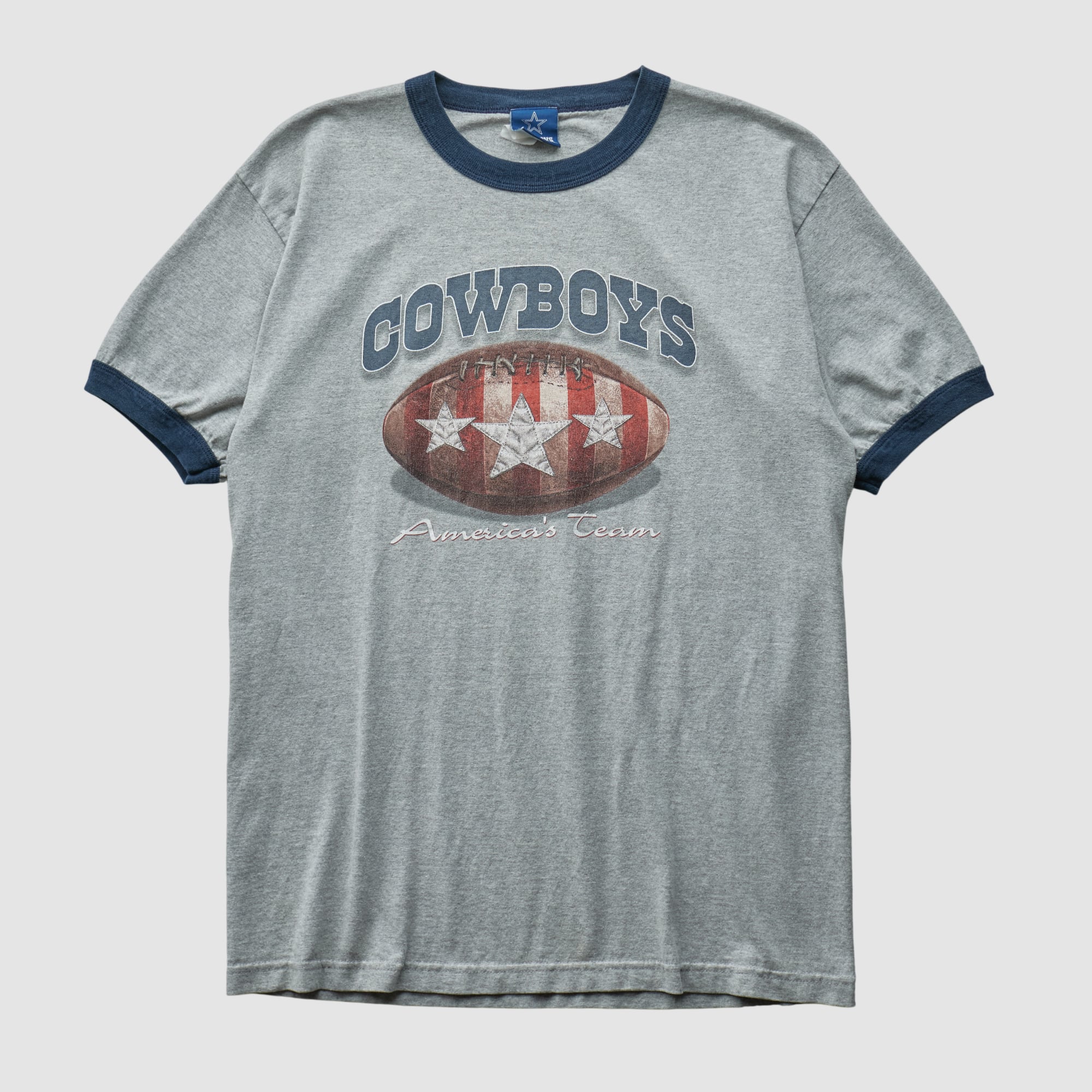 Dallas Cowboys Cowboys Team Apparel 2000s T-shirt - Heather Gray - M