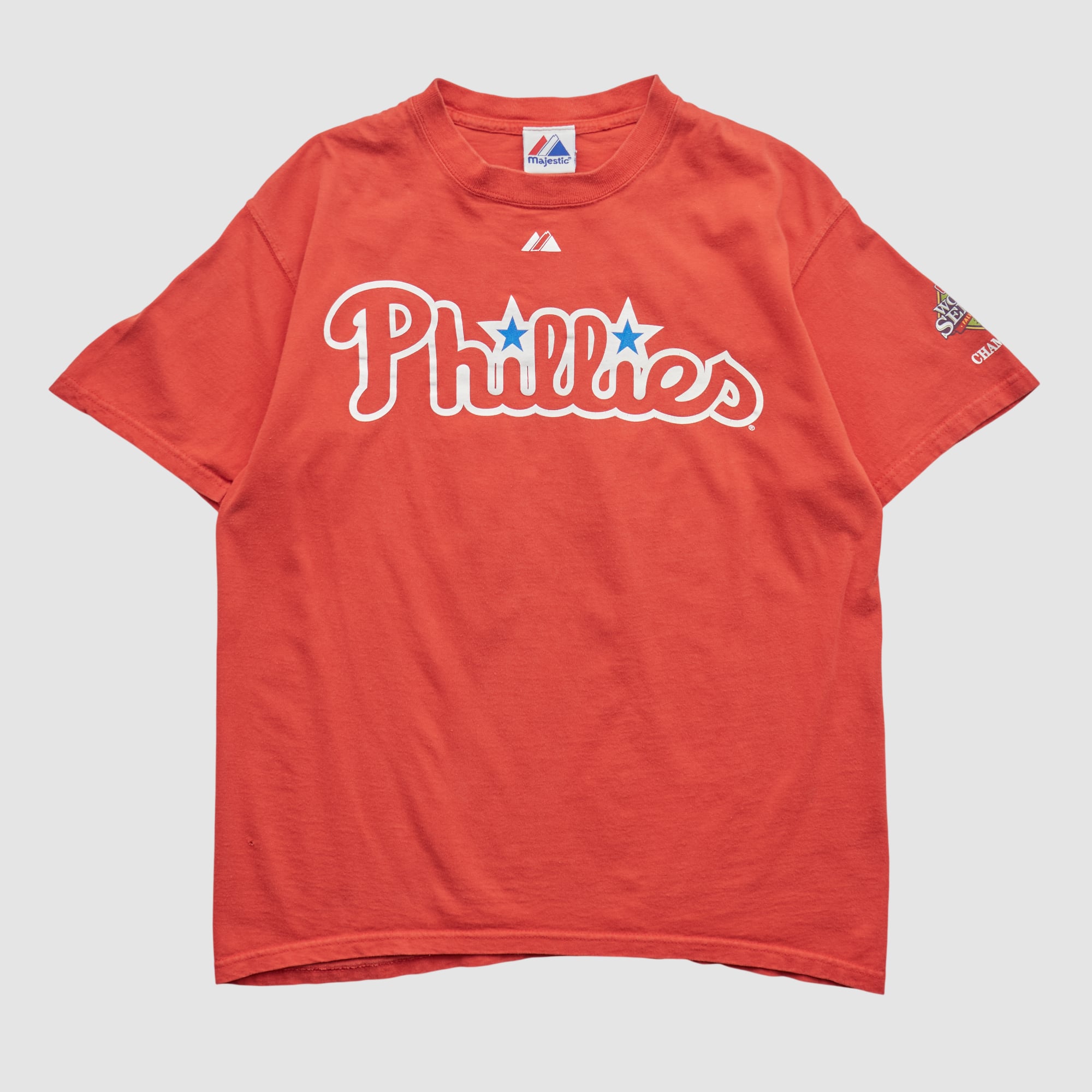 Philadelphia Phillies Majestic 2008 T-shirt - Red - XS