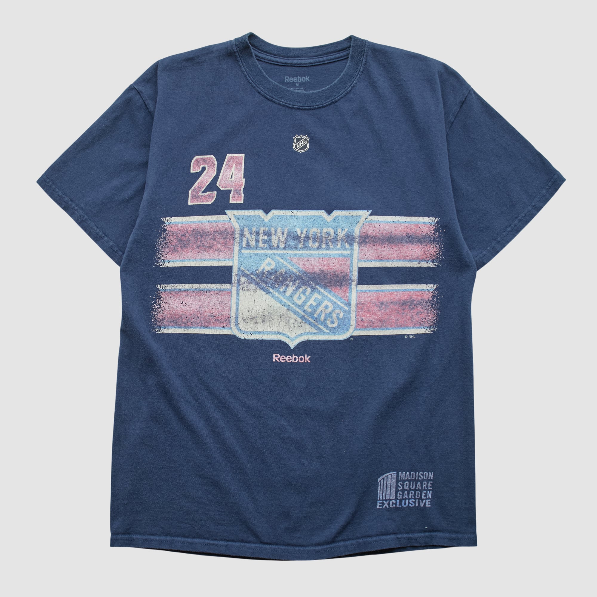 New York Rangers Reebok 2010s T-shirt - Navy - S