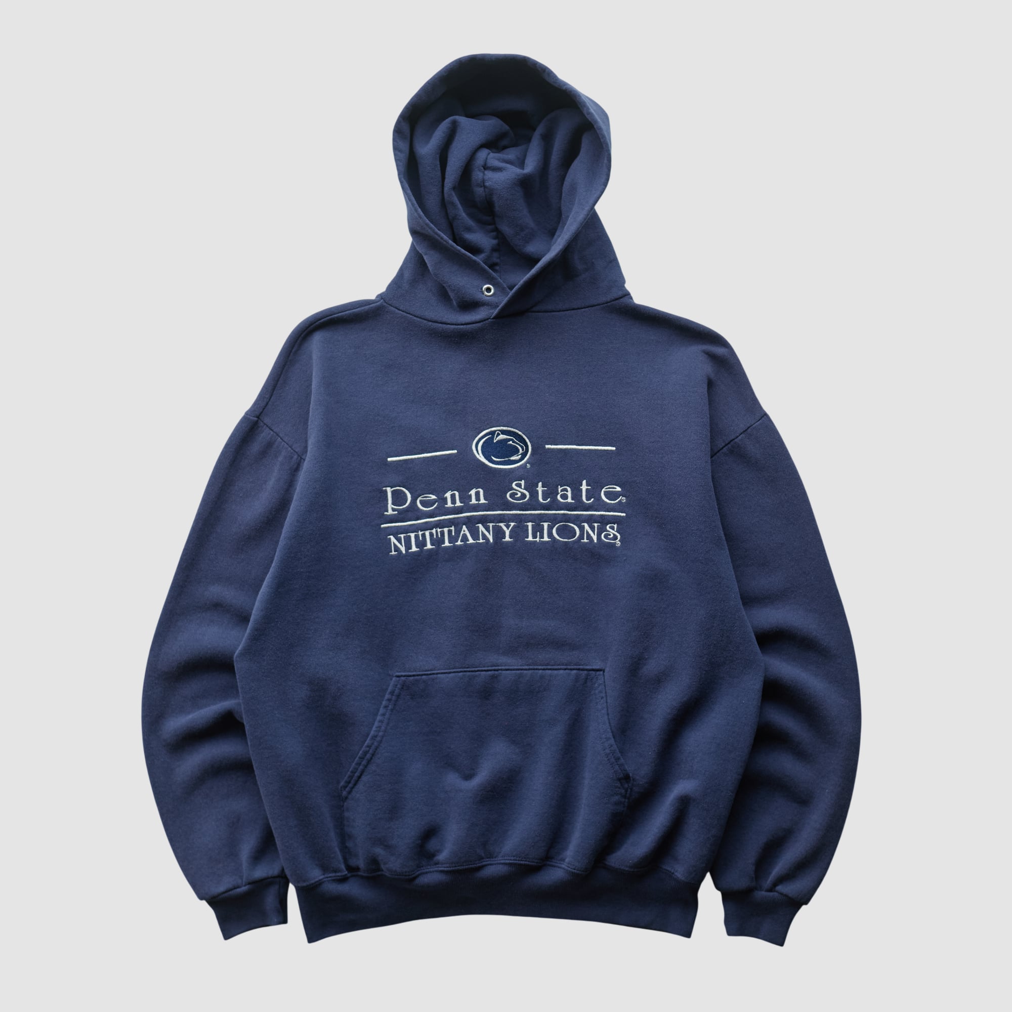 Penn State Nittany Lions Jerzees 2000s Hooded Pullover Sweatshirt - Navy - S
