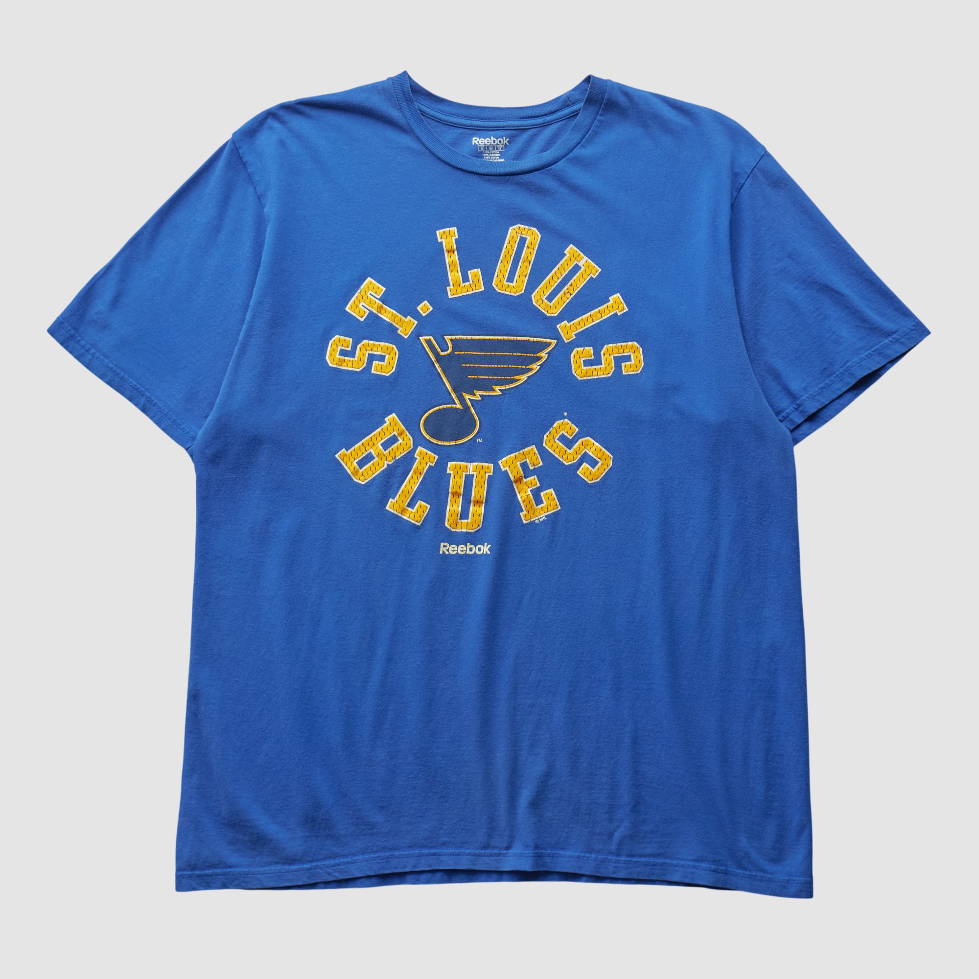 St. Louis Blues Reebok 2010s T-shirt - Blue - M
