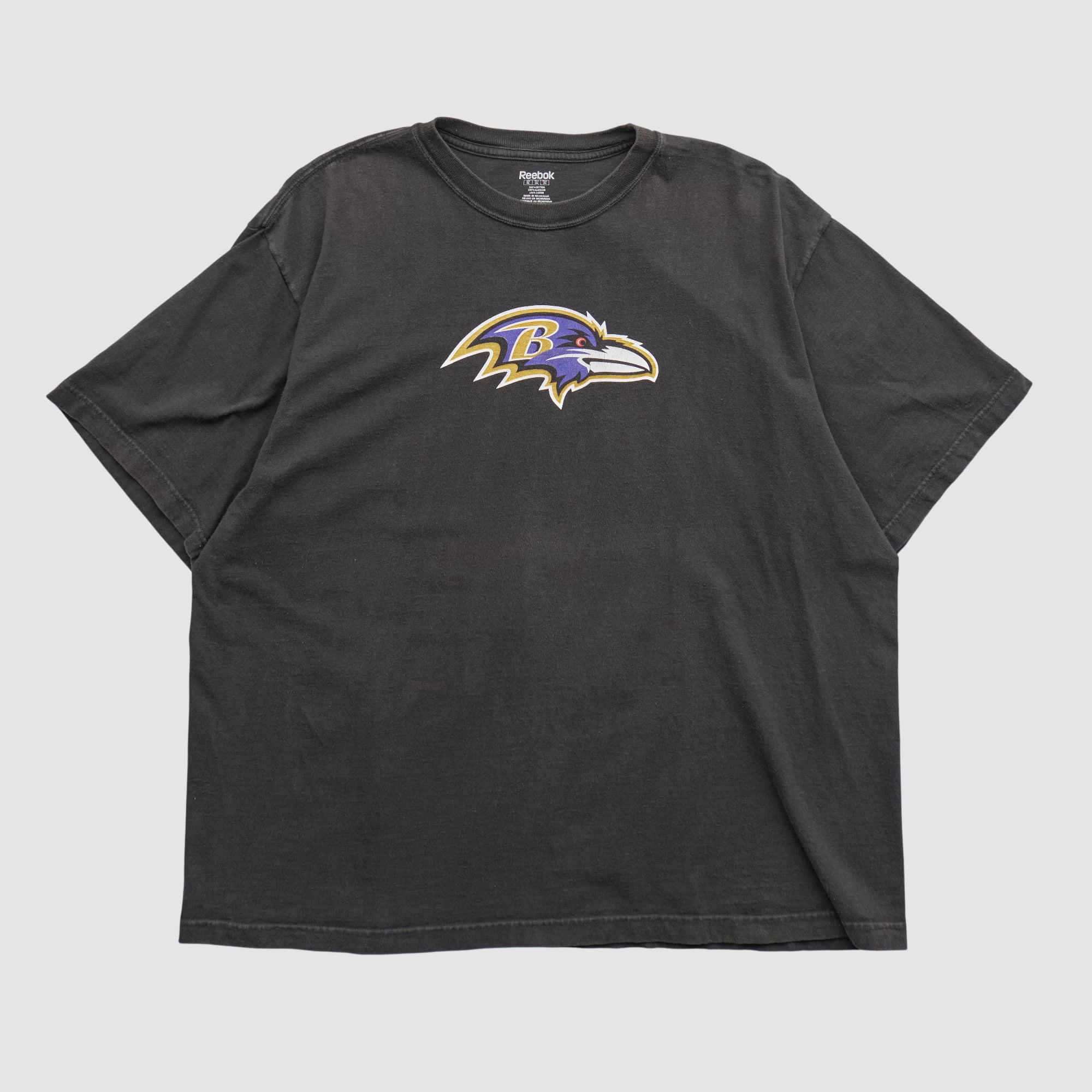Baltimore Ravens Reebok 2000s T-shirt - Black - 2XL