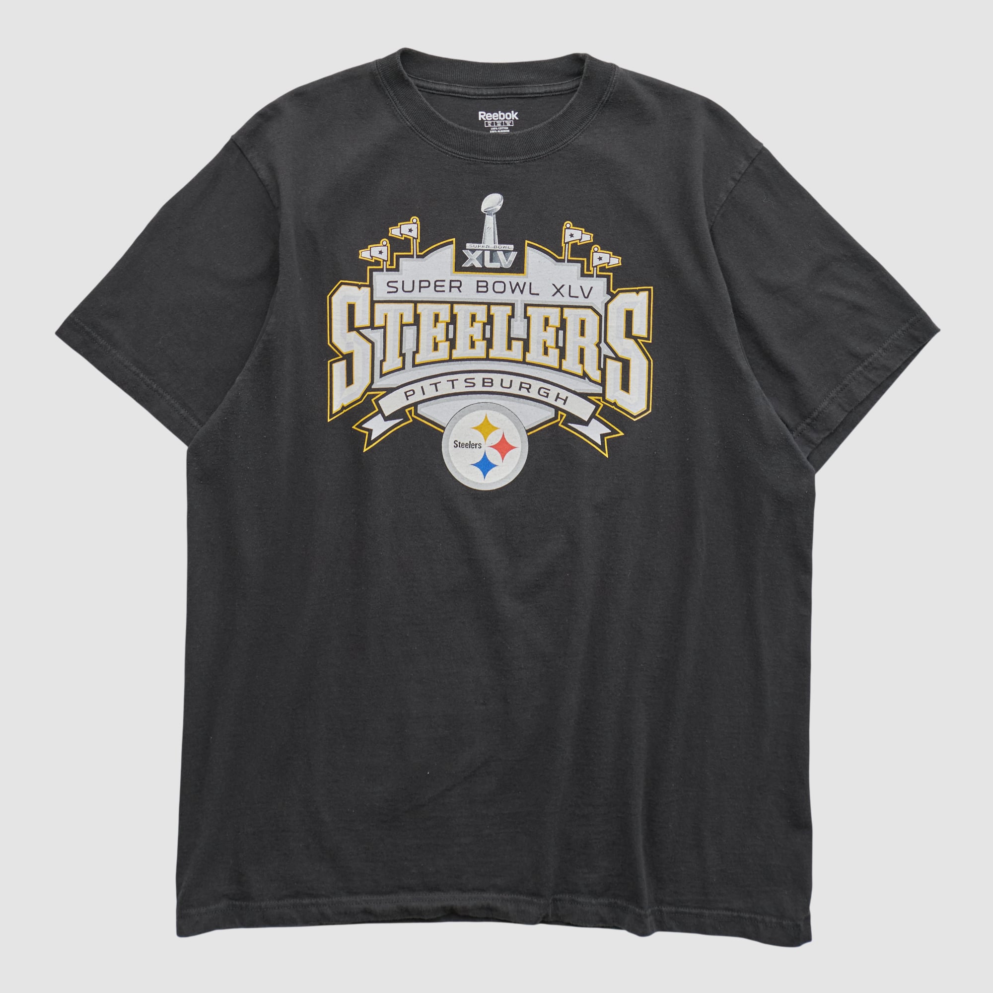 Pittsburgh Steelers Reebok 2011 T-shirt - Black - M