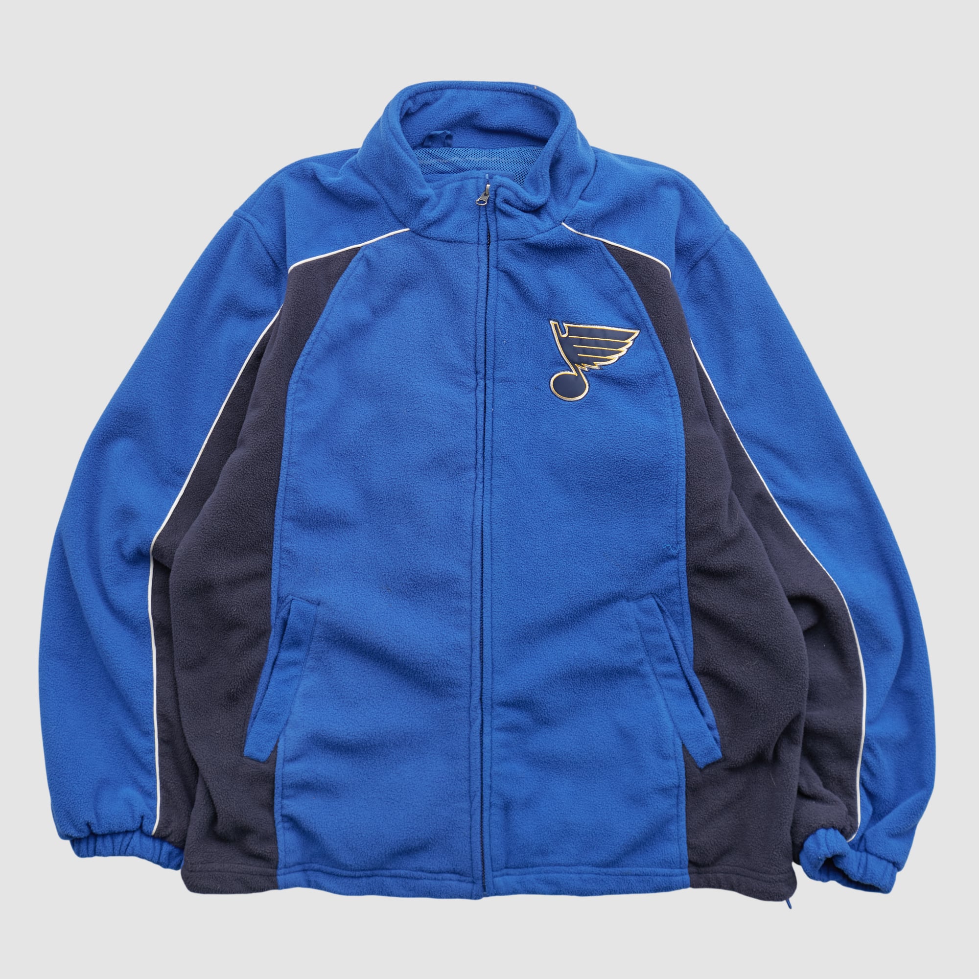 St. Louis Blues NHL 2010s Full Zip Sweatshirt - Blue - M