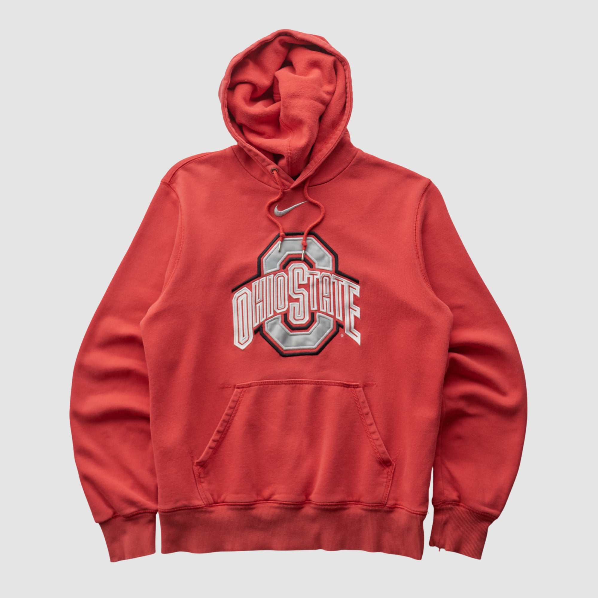Ohio State Buckeyes Nike 2010s Hooded Pullover Sweatshirt - Red - XS