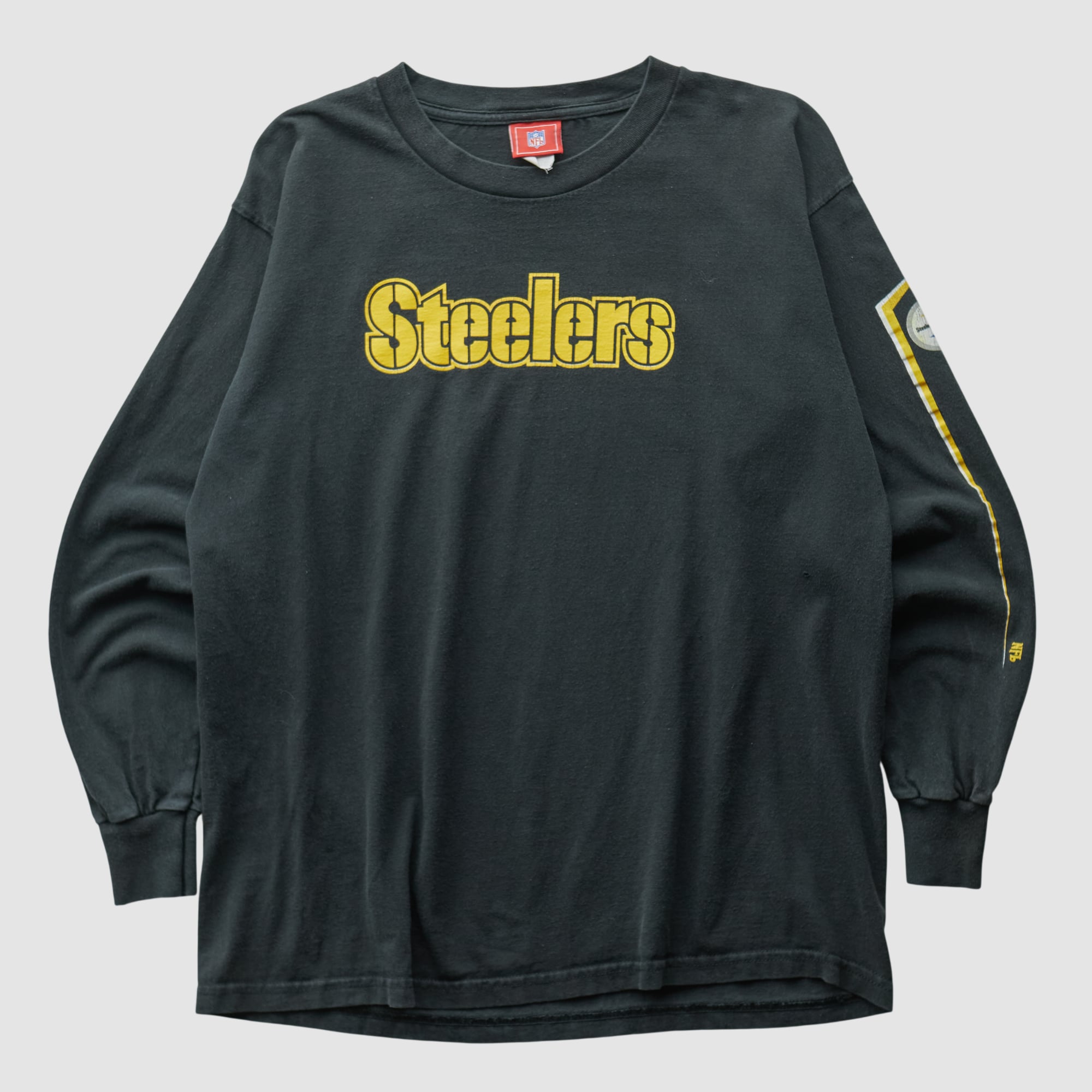 Pittsburgh Steelers NFL 2000s Long Sleeve T-shirt - Black - M