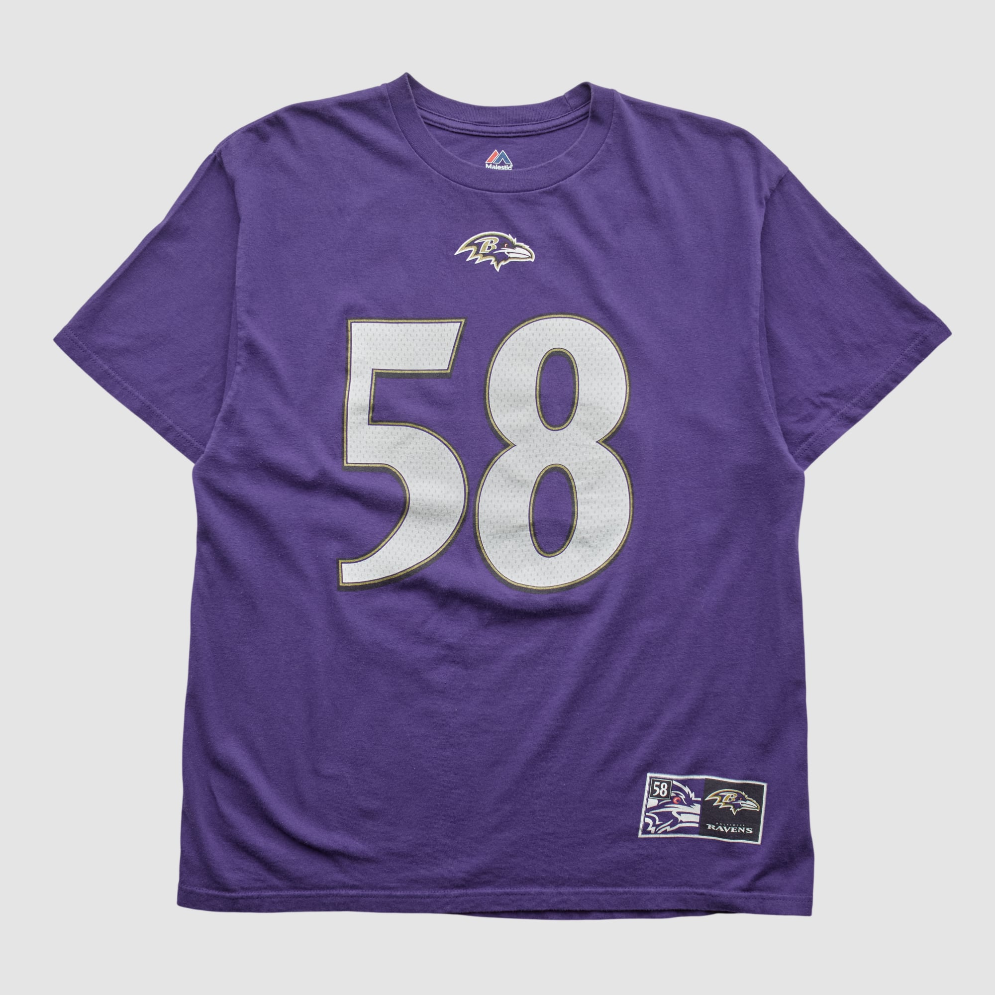 Baltimore Ravens Majestic 2010s T-shirt - Purple - L