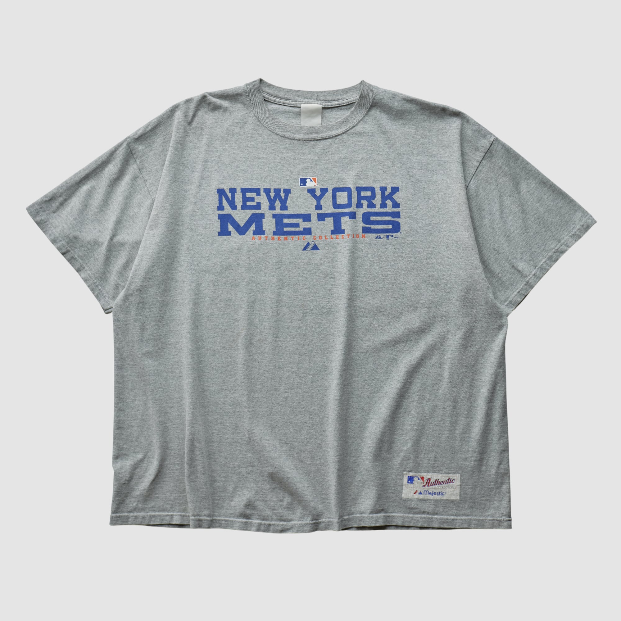 New York Mets 2000s T-shirt - Heather Gray - 2XL