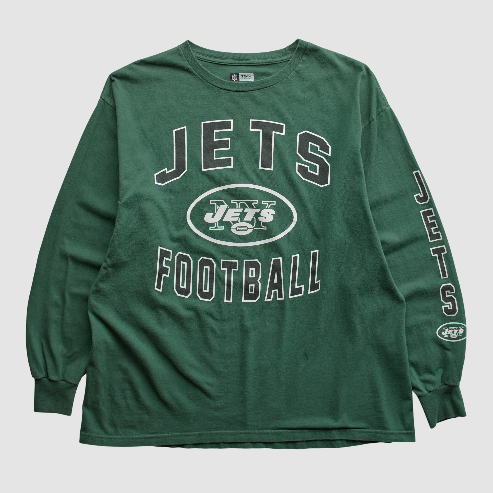 New York Jets NFL 2010s Long Sleeve T-shirt - Green - M