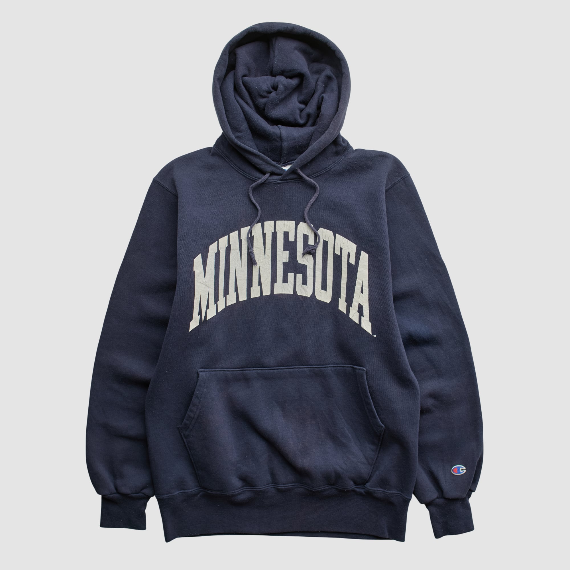 Minnesota Golden Gophers Champion 2000s Hooded Pullover Sweatshirt - Navy - XS
