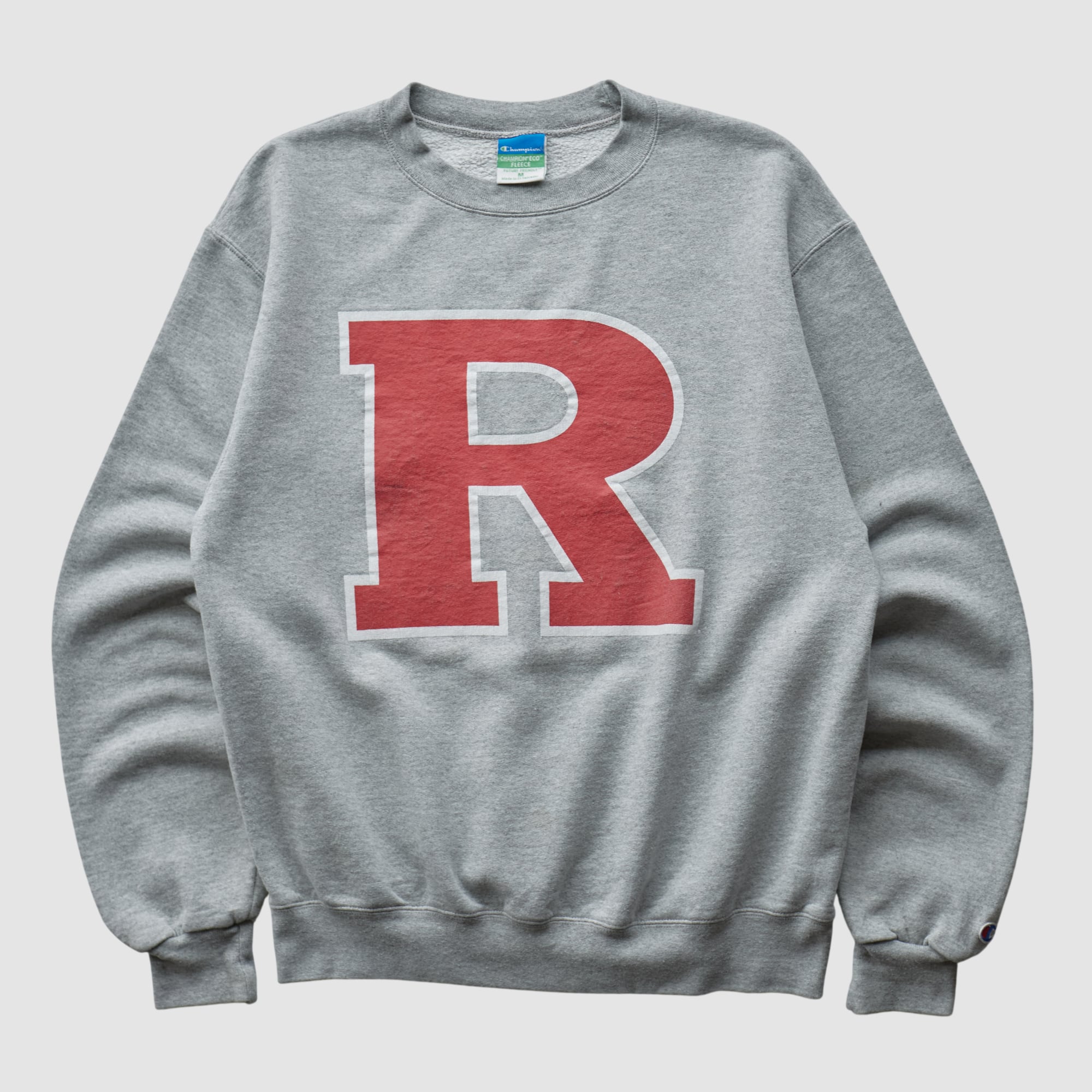 Rutgers Scarlet Knights Champion 2010s Pullover Sweatshirt - Heather Gray - S