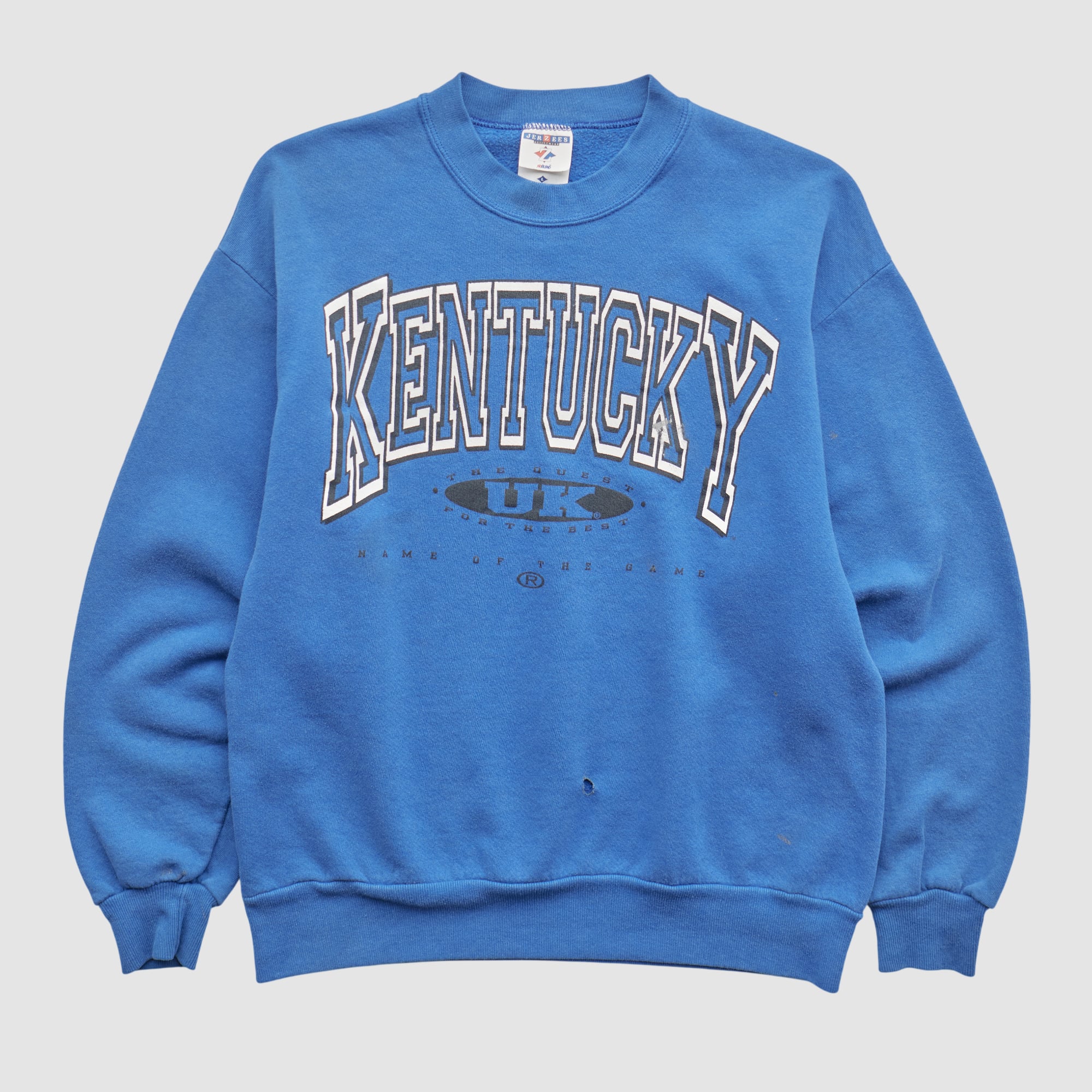 Kentucky Wildcats Jerzees 2000s Pullover Sweatshirt - Blue - S