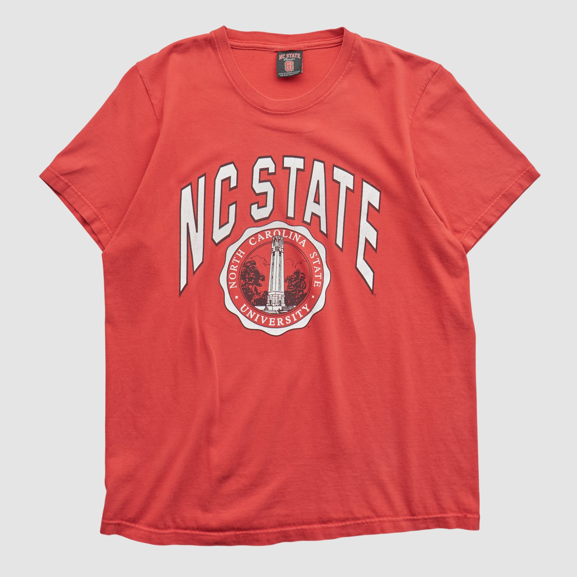 NC State Wolfpack Cotton Exchange 2000s T-shirt - Red - S