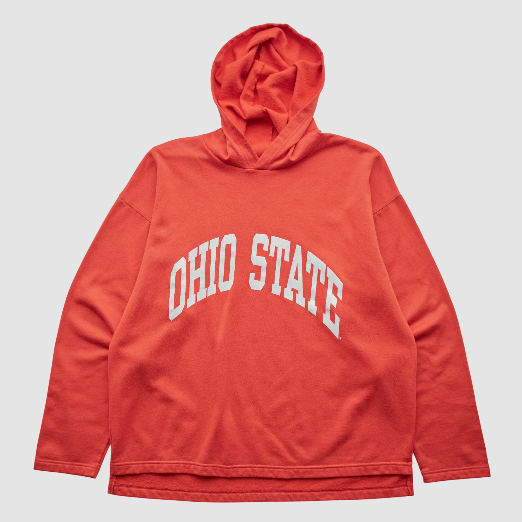 Ohio State Buckeyes True Fan 90s Hooded Pullover Sweatshirt - Red - L