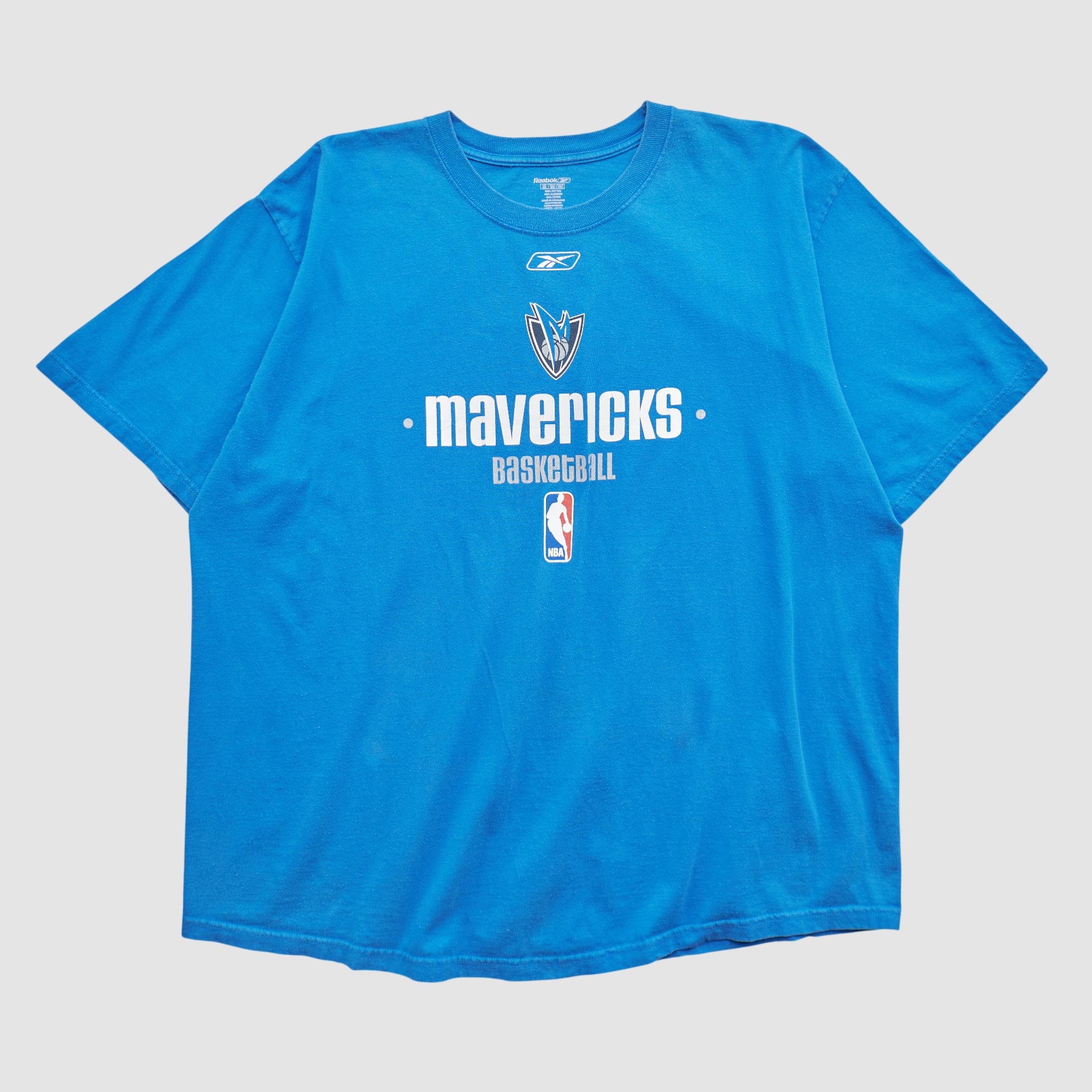 Dallas Mavericks Reebok 2000s T-shirt - Blue - 2XL