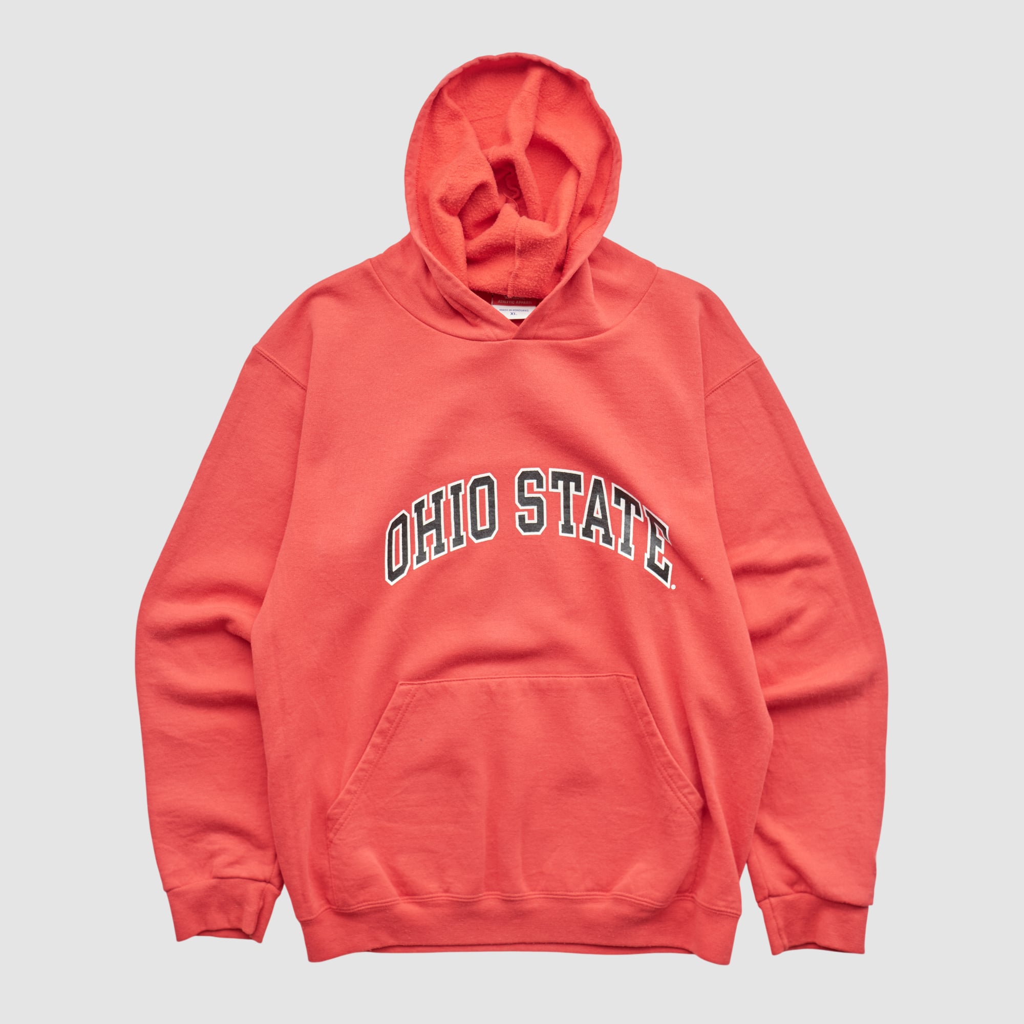 Ohio State Buckeyes Champion 2000s Hooded Pullover Sweatshirt - Red - XS