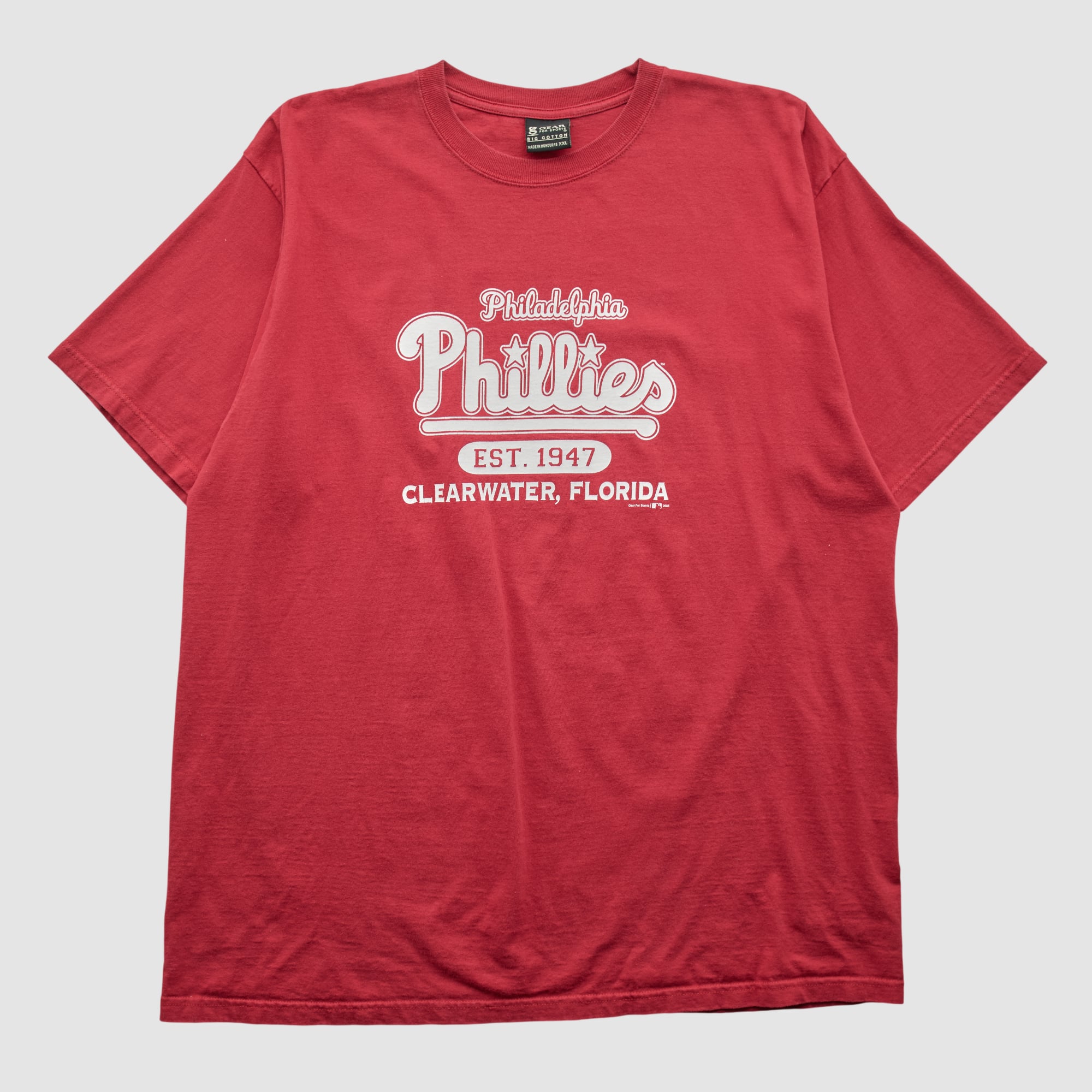 Philadelphia Phillies Gear For Sports 2000s T-shirt - Red - 2XL