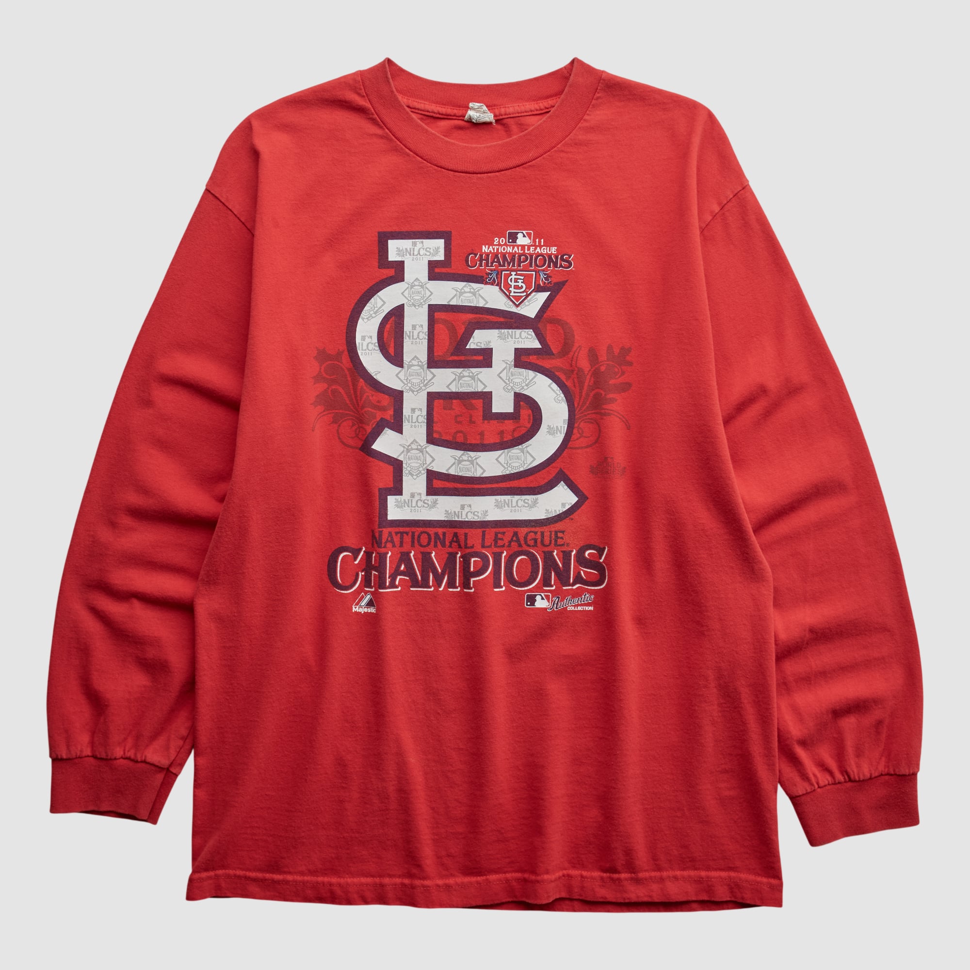 St. Louis Cardinals Alstyle 2011 Long Sleeve T-shirt - Red - M