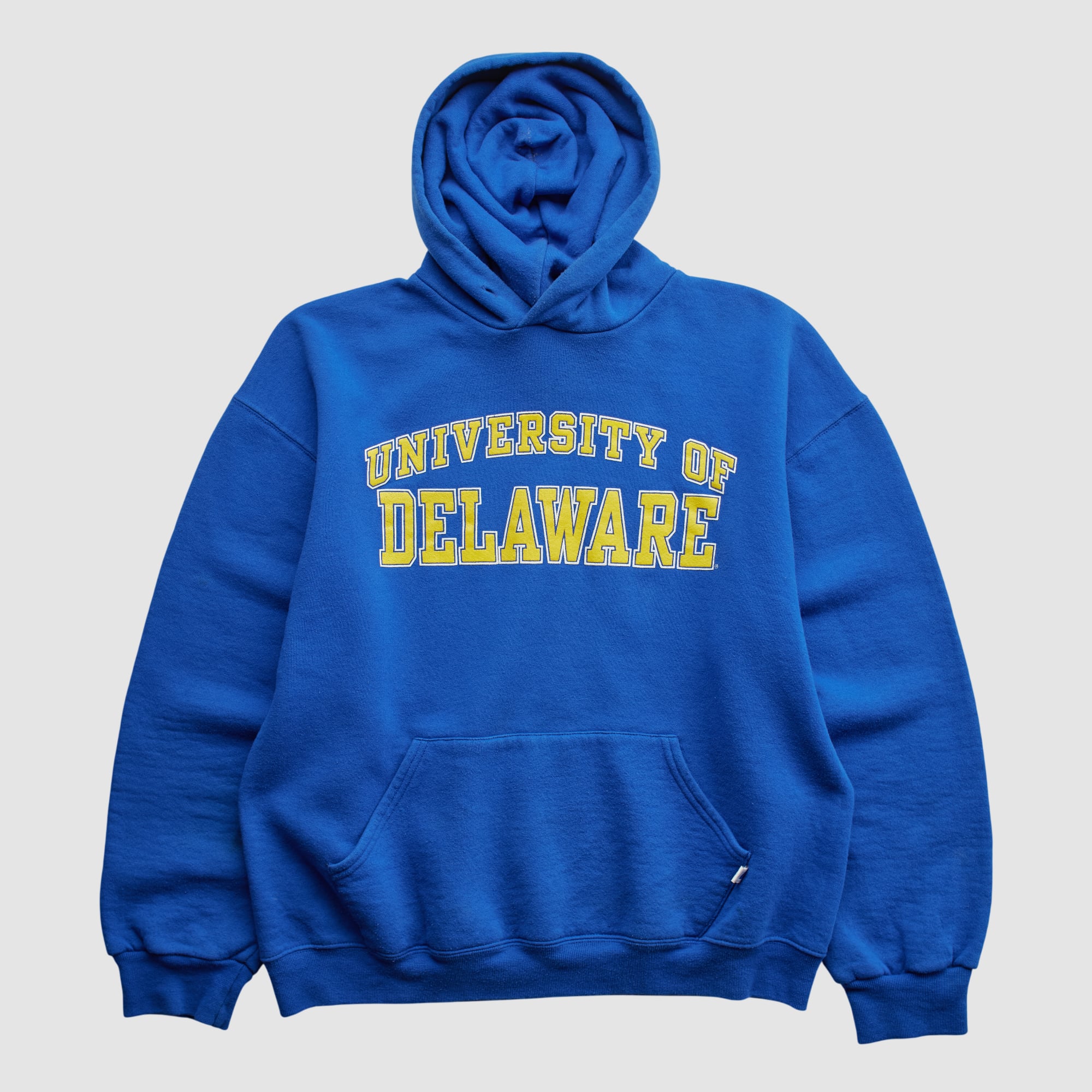 Delaware Fightin' Blue Hens Russell 2000s Hooded Pullover Sweatshirt - Blue - S