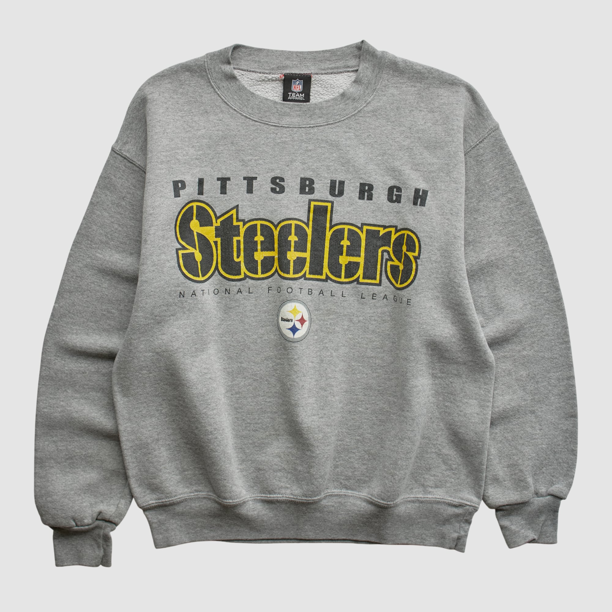 Pittsburgh Steelers NFL 2010s Pullover Sweatshirt - Heather Gray - XS