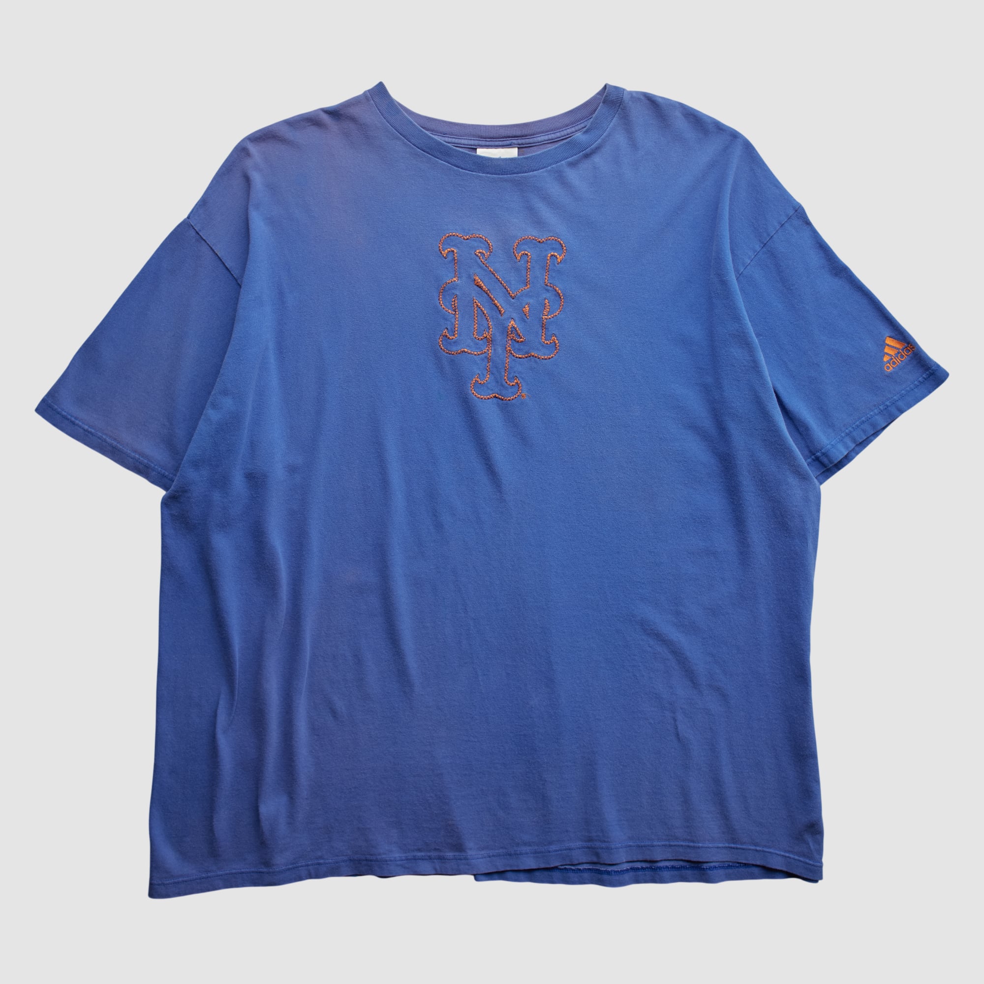 New York Mets Adidas 2000s T-shirt - Blue - 3XL